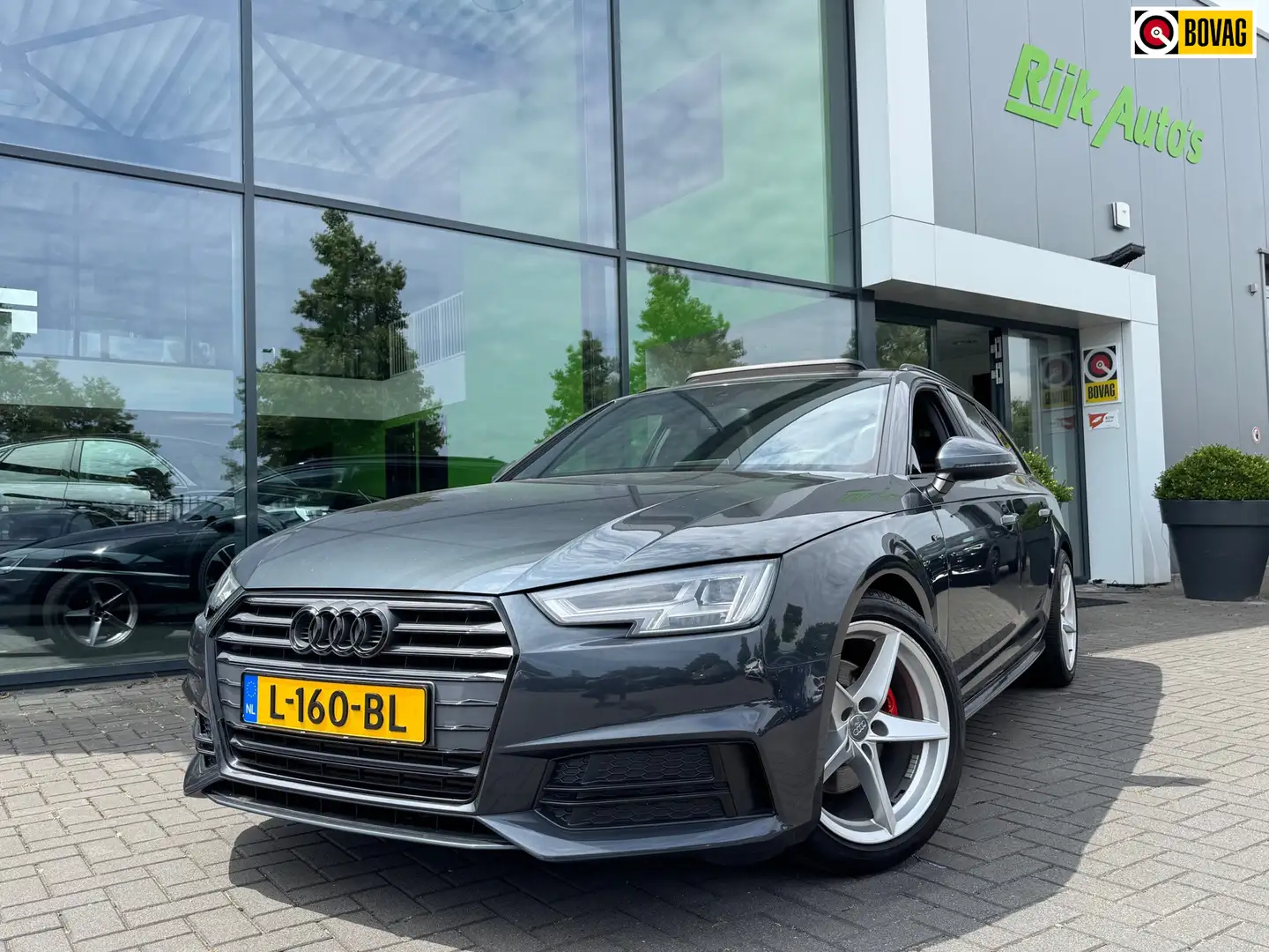 Audi A4 Avant 2.0 TFSI 3X S-Line * leder * B&O * Pano * Vi Gris - 1