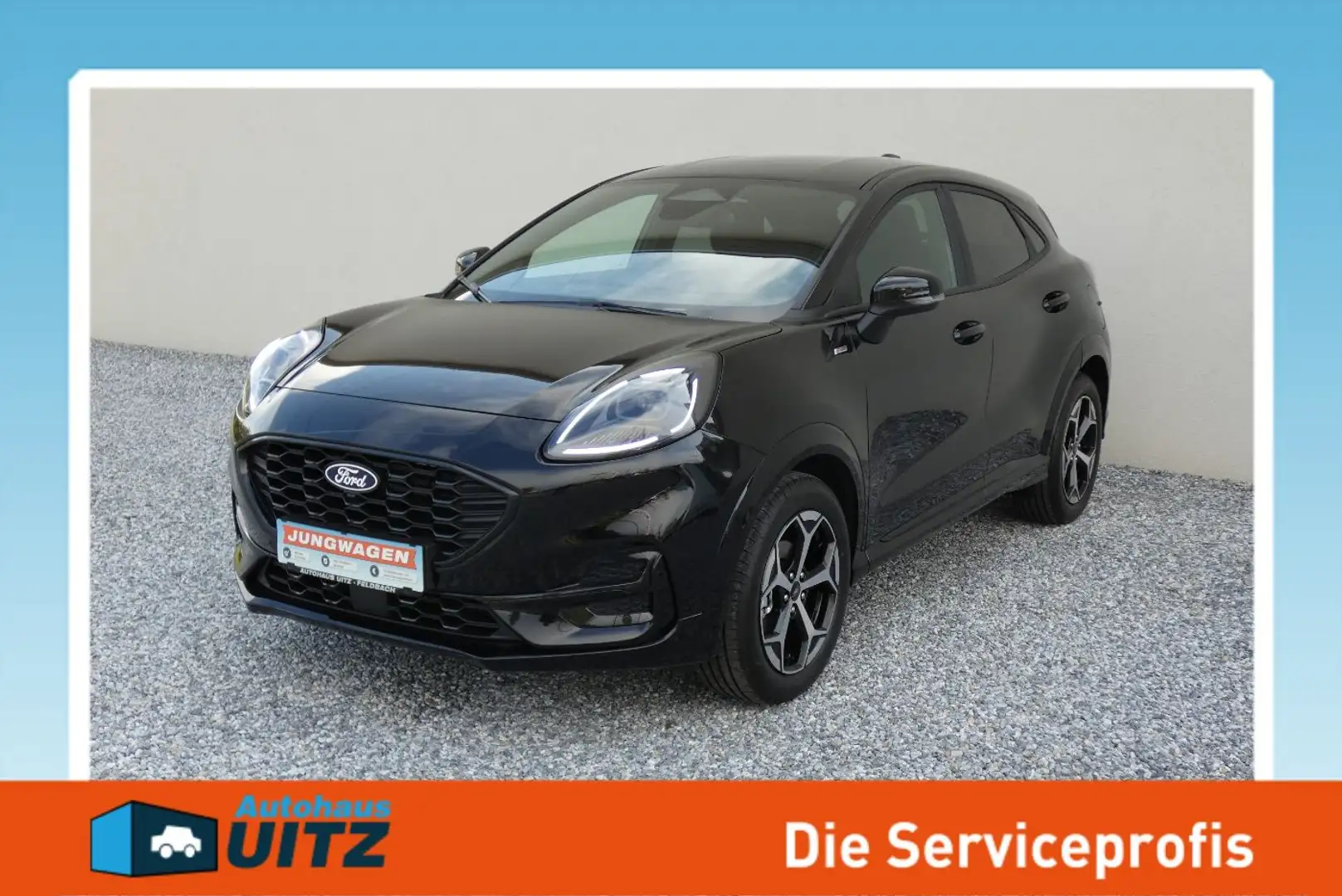 Ford Puma ST-Linie BLACK +Facelift+RFK+Winterp.+LED+ Schwarz - 1