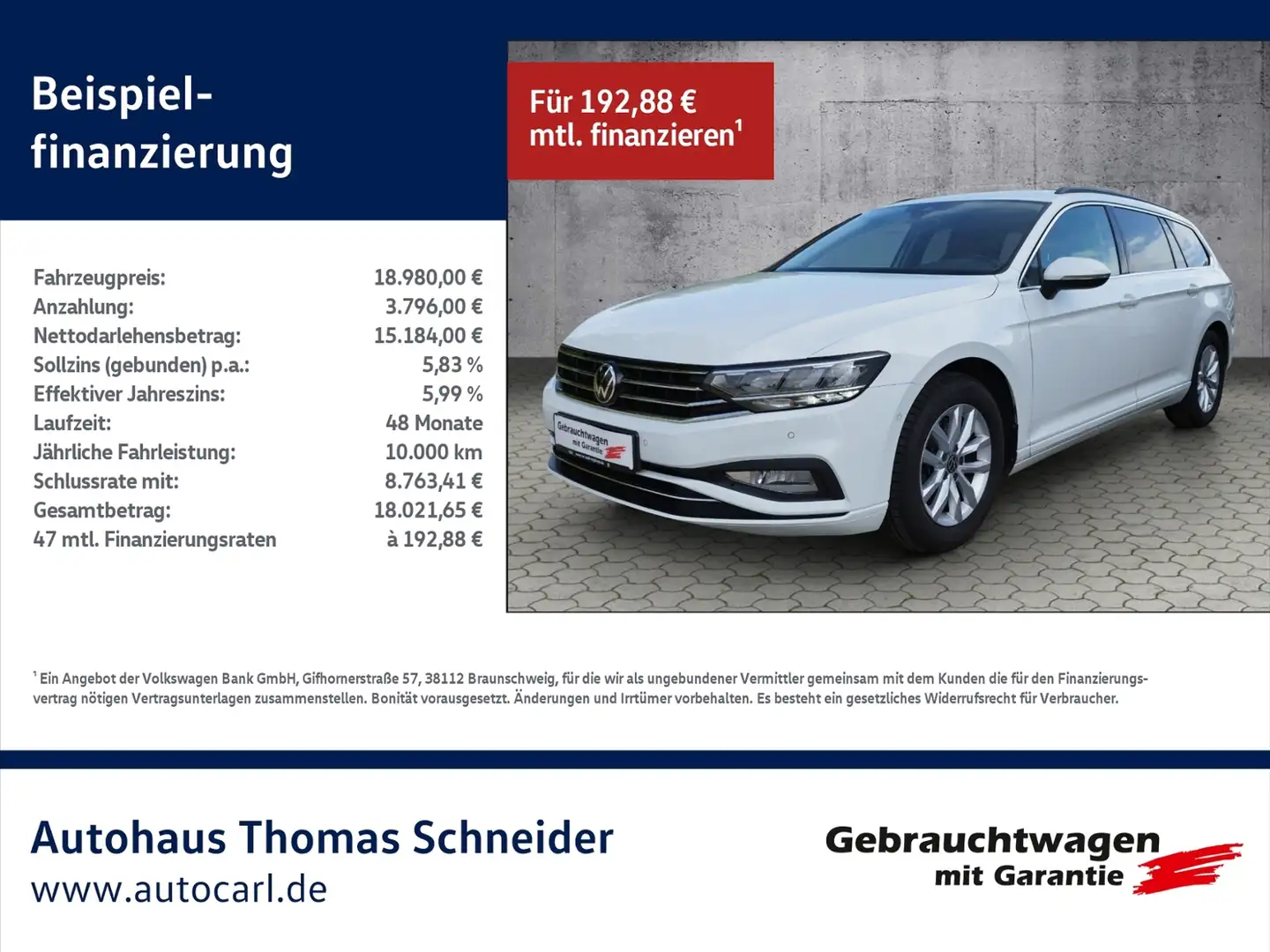 Volkswagen Passat Variant Business 2.0 TDI DSG STH/NAV/BusinessPre. KLIMA L Blanco - 1