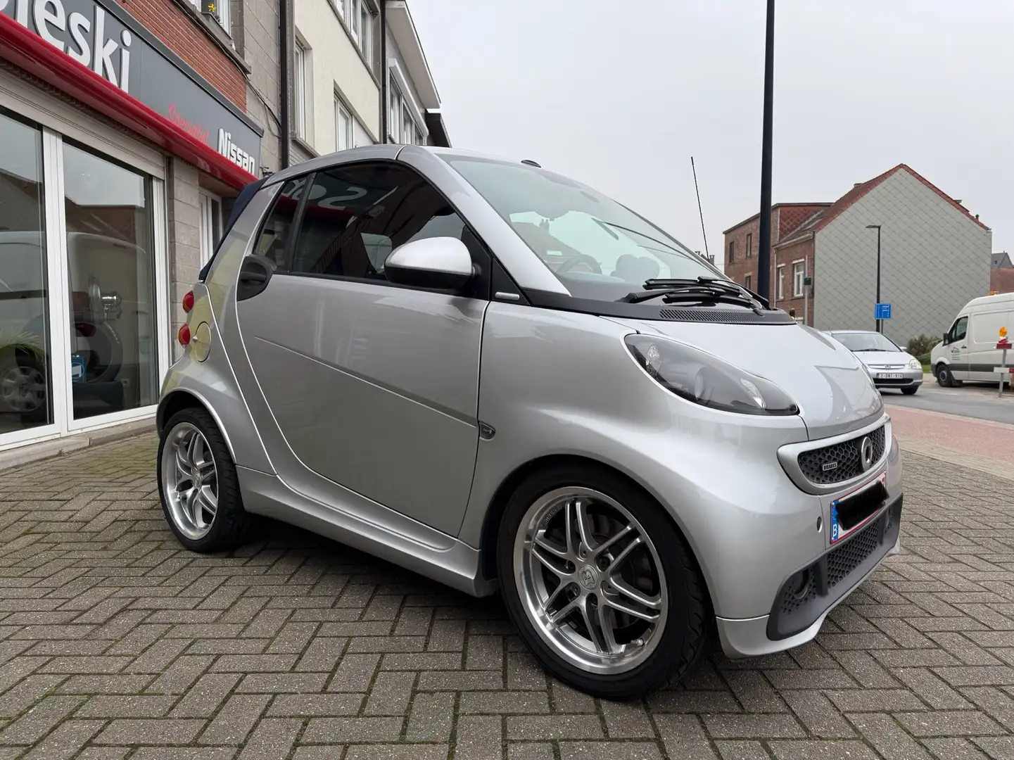 smart brabus Roadster - Taylor made edition - full cuir Gris - 2