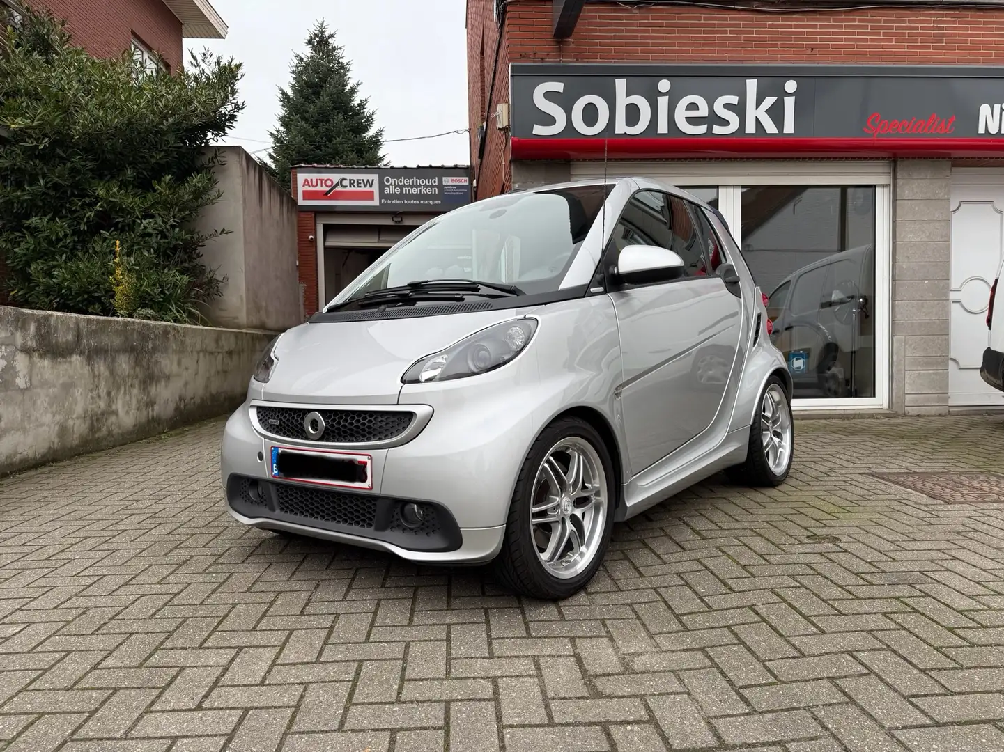 smart brabus Roadster - Taylor made edition - full cuir Gris - 1