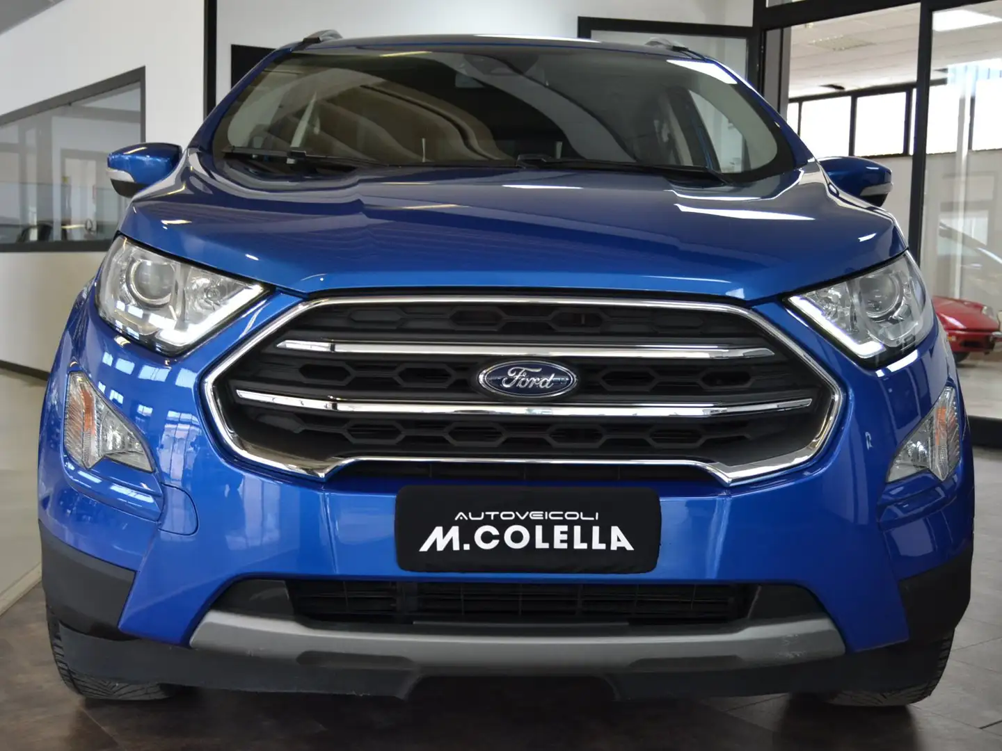 Ford EcoSport 1.5 TDCi Titanium S UniPro/Navi/Led/Cruise/KMDOC Blau - 2