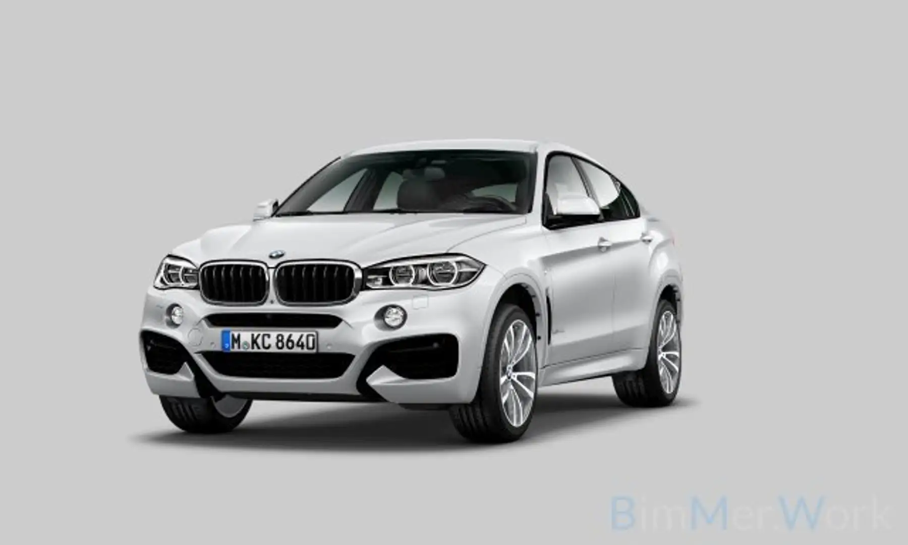 BMW X6 xdrive30d Msport 249cv auto Gris - 1