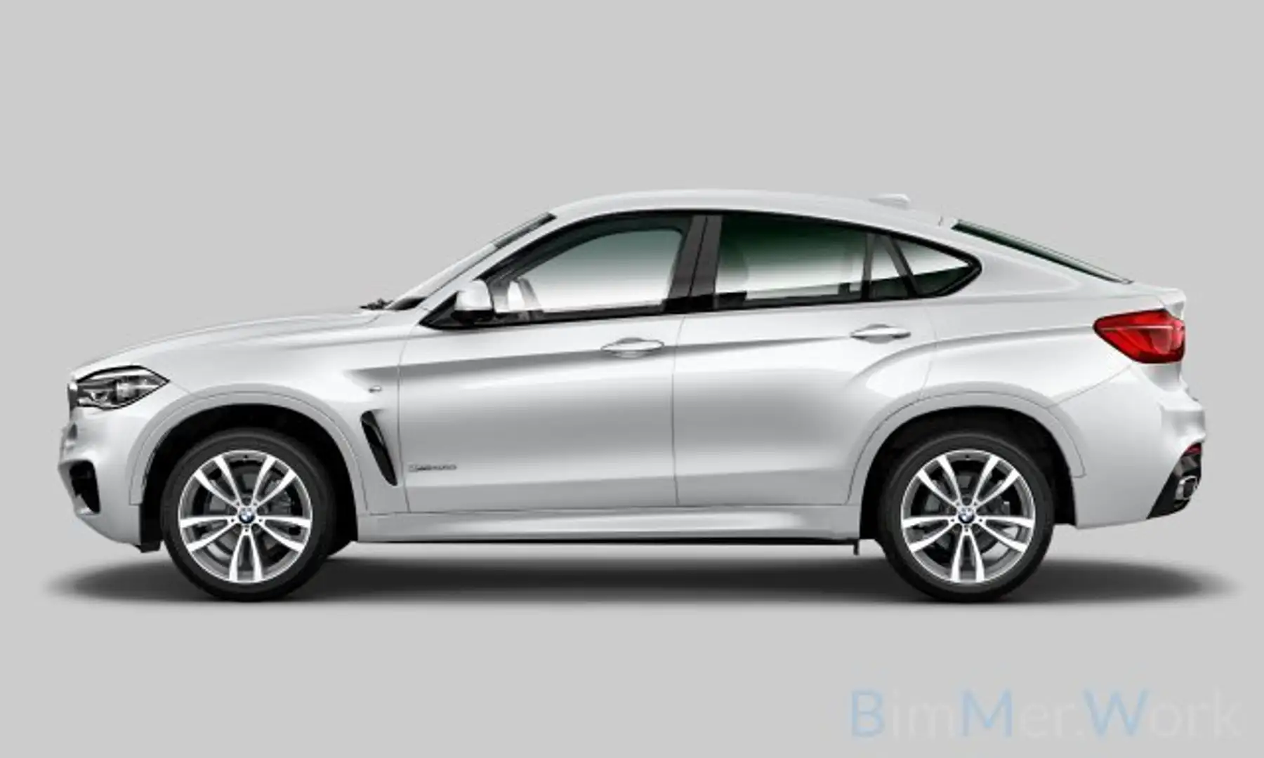 BMW X6 xdrive30d Msport 249cv auto Gris - 2