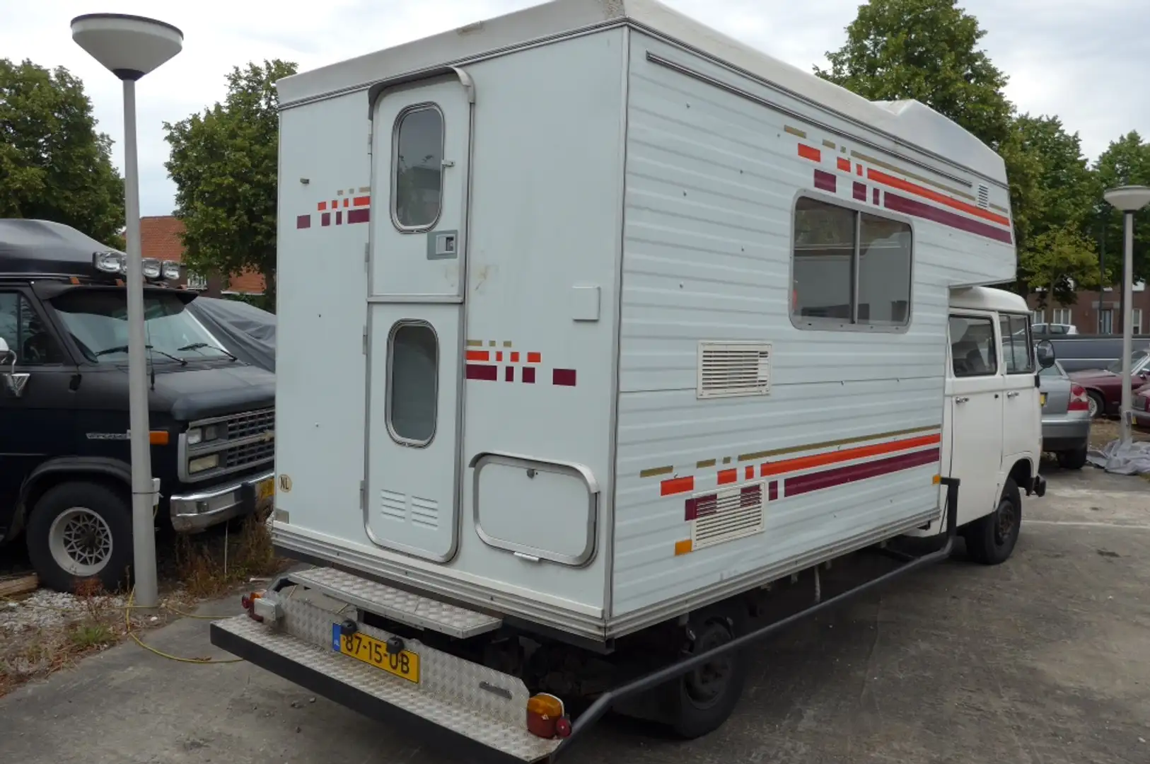 Mercedes-Benz L 306 D Afzetsysteem Camper Weiß - 2