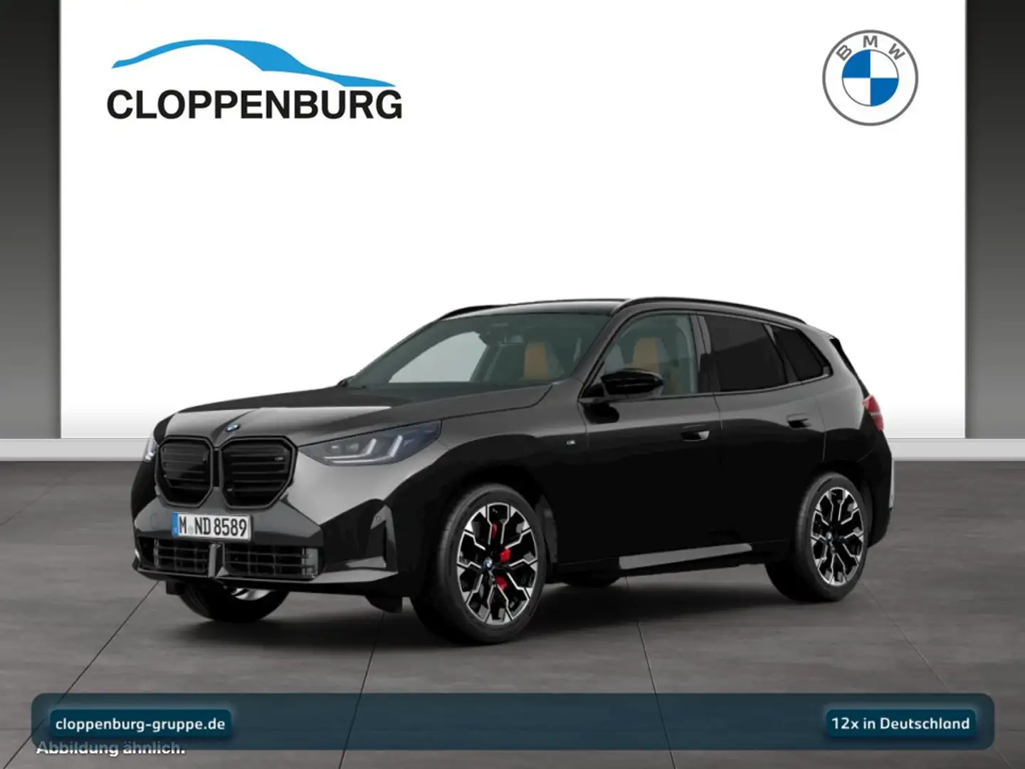 BMW X3 M 50 i xDrive AHK+StHz+Navi+Pano+ACC+SiKlima Schwarz - 1