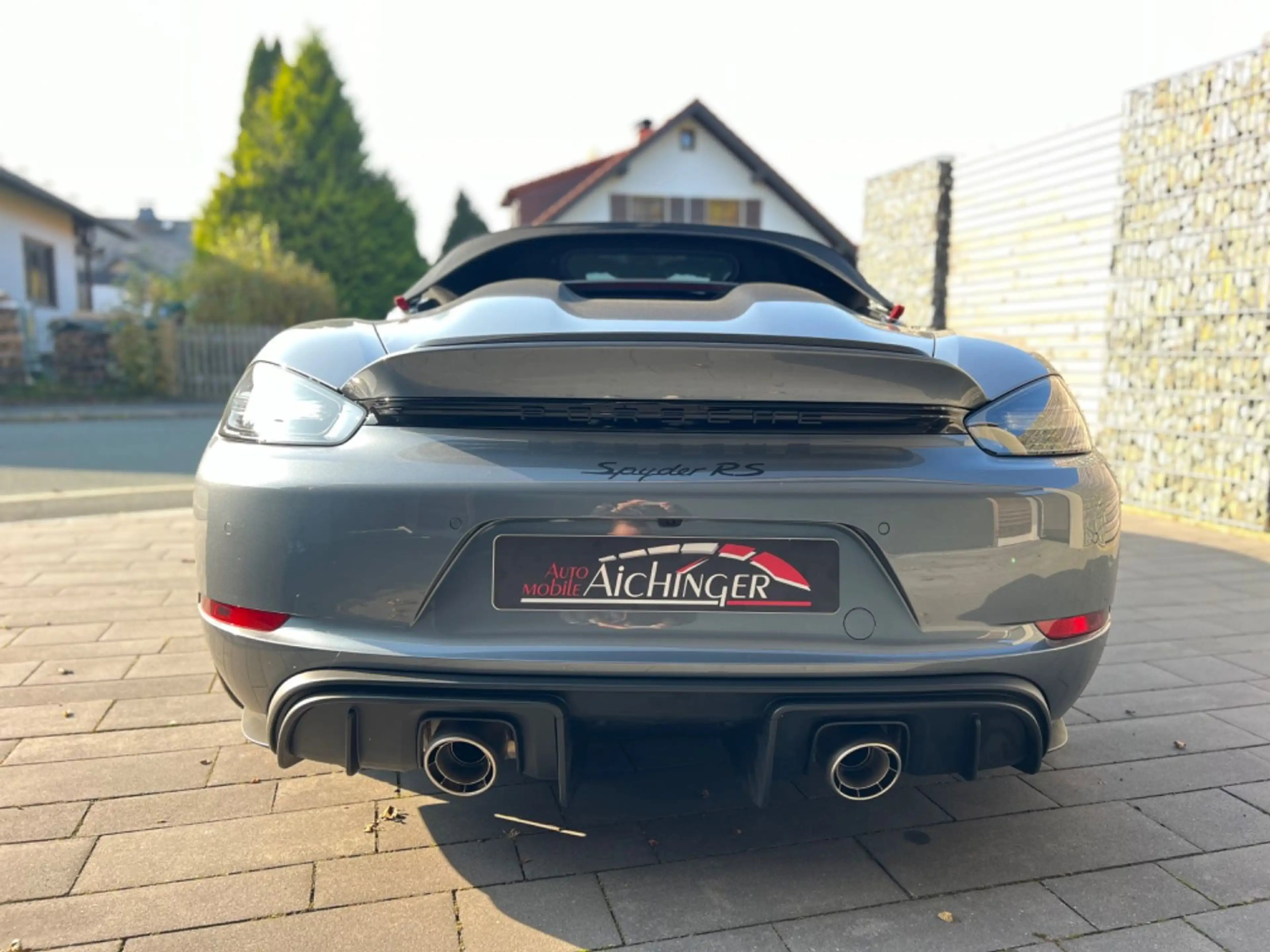 Porsche Boxster 718 Spyder RS 1.Hand Weissach Lift 125km — photo 8