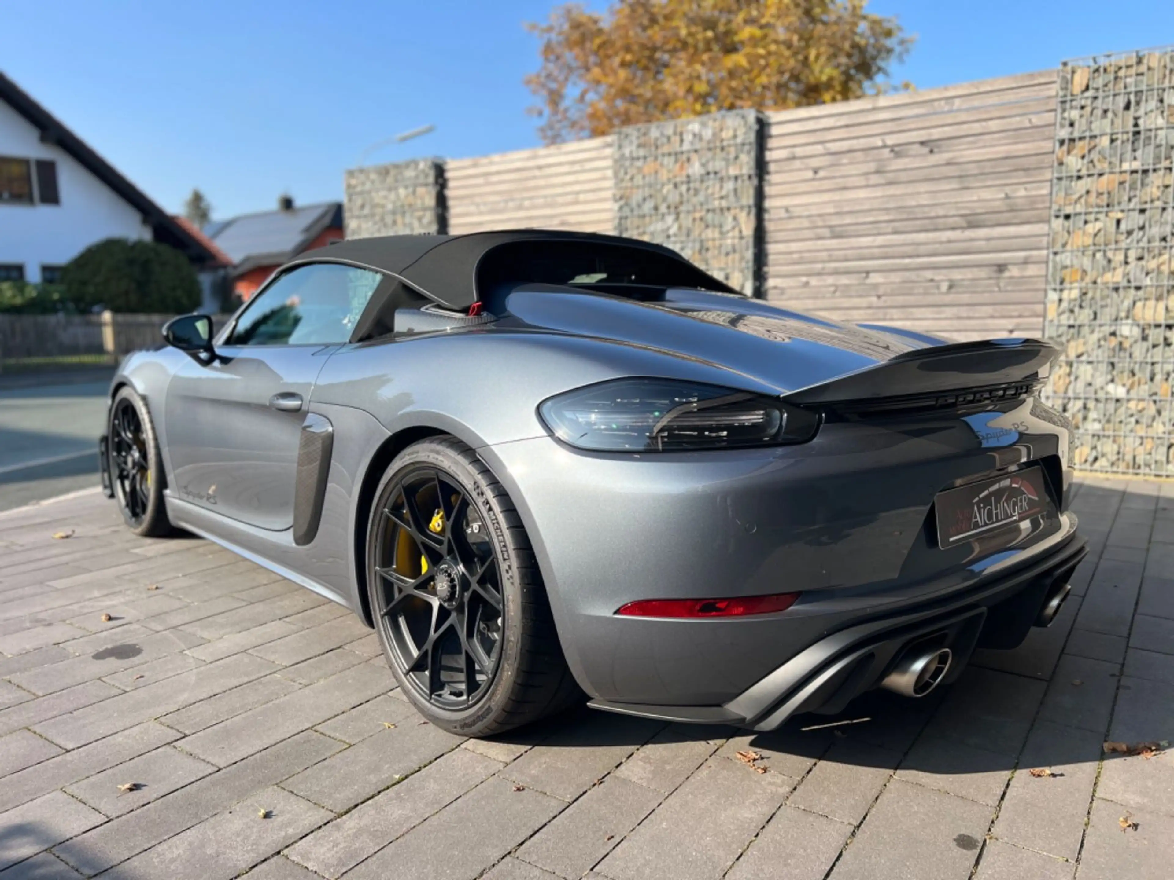Porsche Boxster 718 Spyder RS 1.Hand Weissach Lift 125km — photo 10