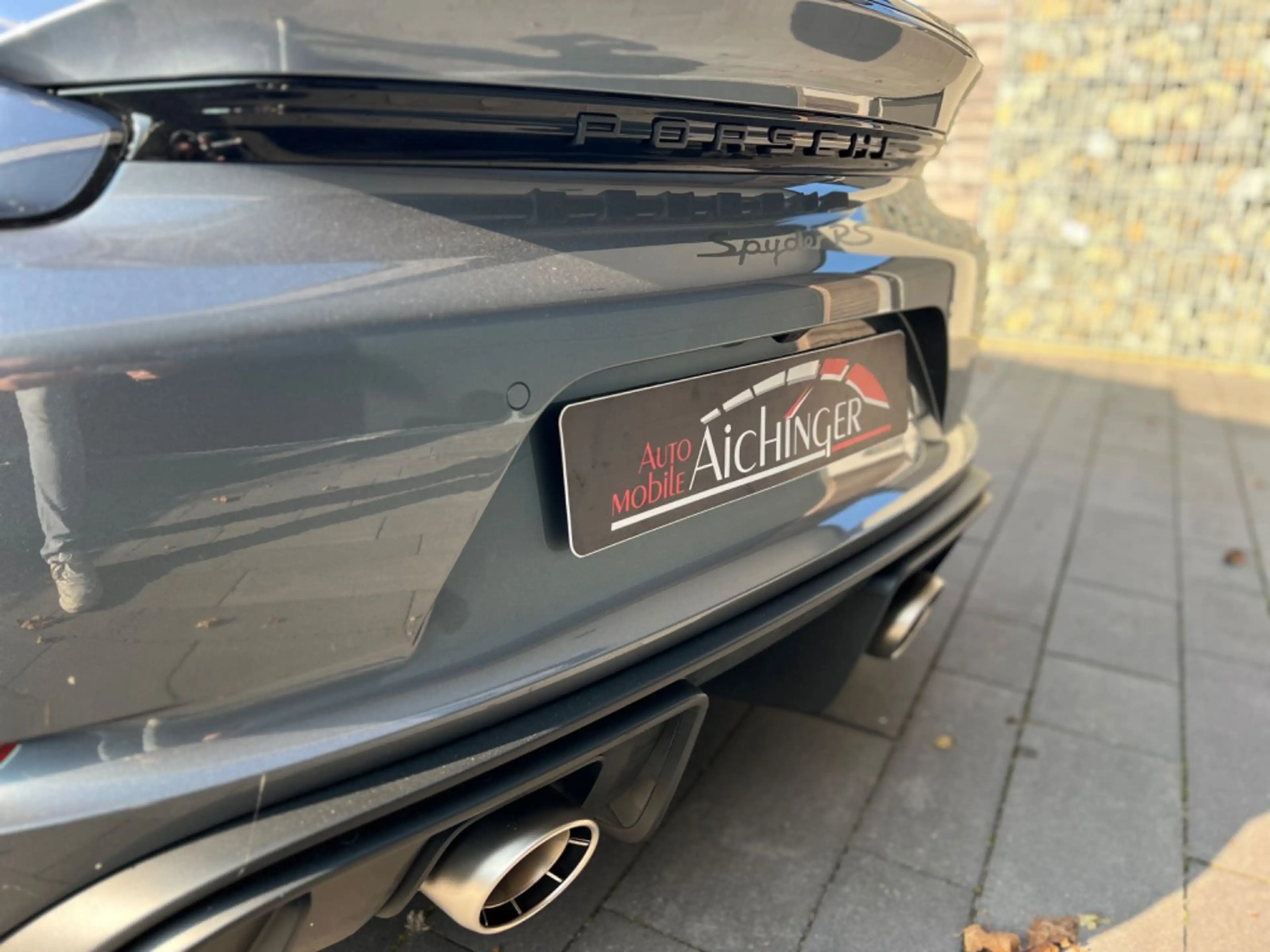 Porsche Boxster 718 Spyder RS 1.Hand Weissach Lift 125km — photo 9