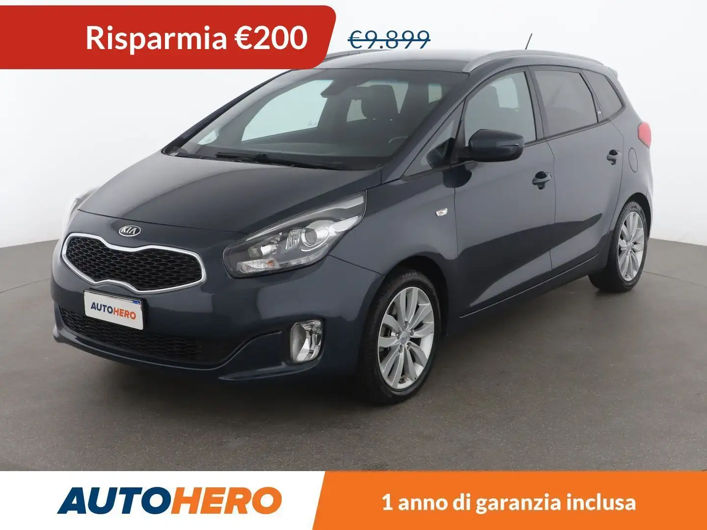Kia Carens 1.6 GDI Class Gris - 1