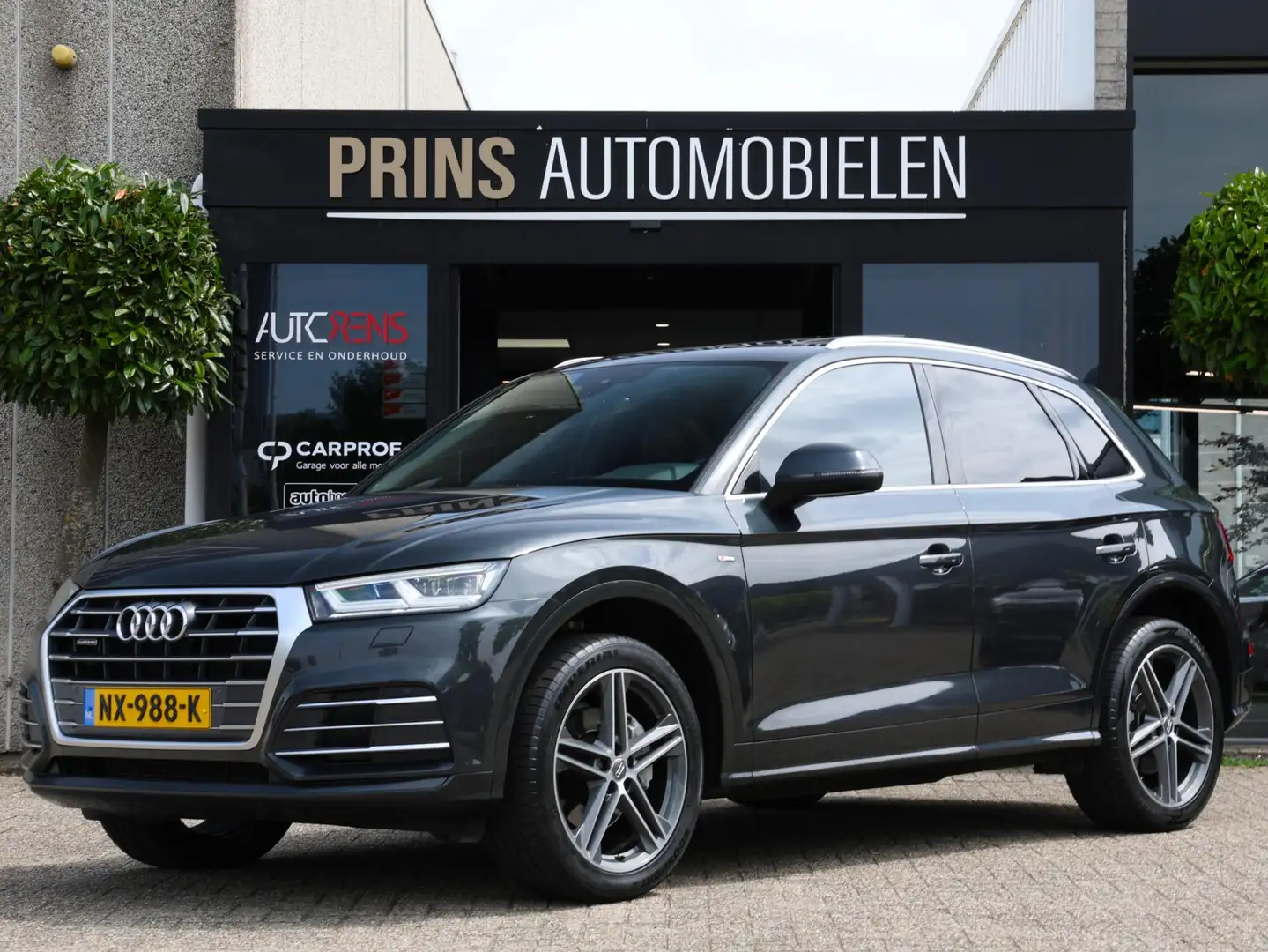 Audi Q5 2.0 TFSI quattro S-Line|Pano|Leder|Carplay Gris - 1