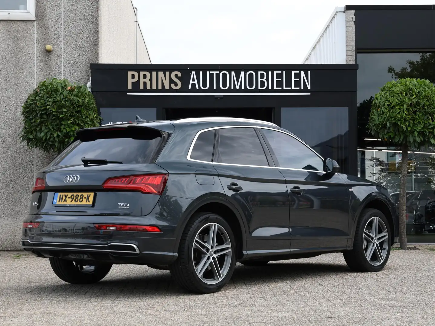 Audi Q5 2.0 TFSI quattro S-Line|Pano|Leder|Carplay Gris - 2