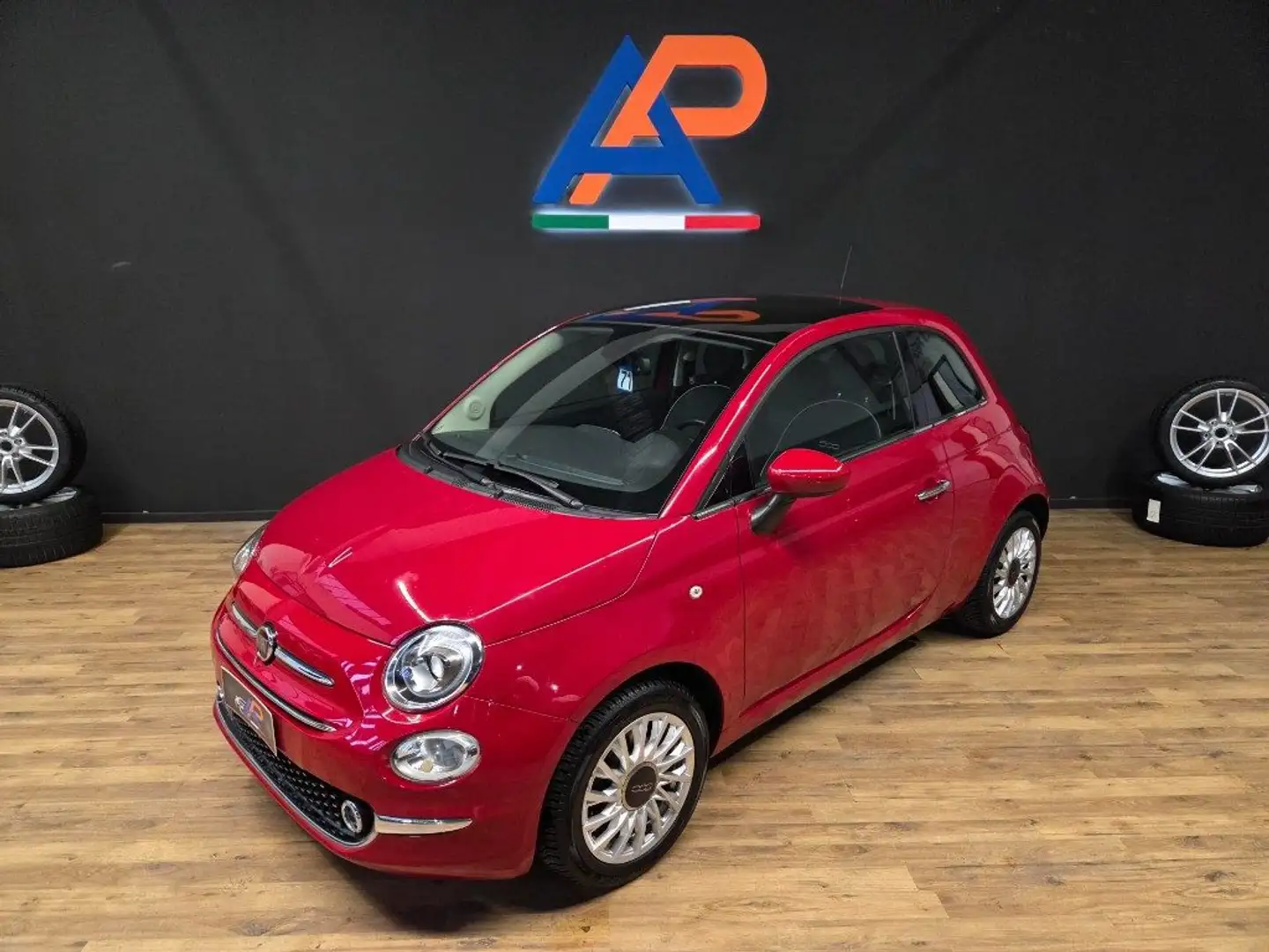 Fiat 500 1.2 Lounge Rosso - 2