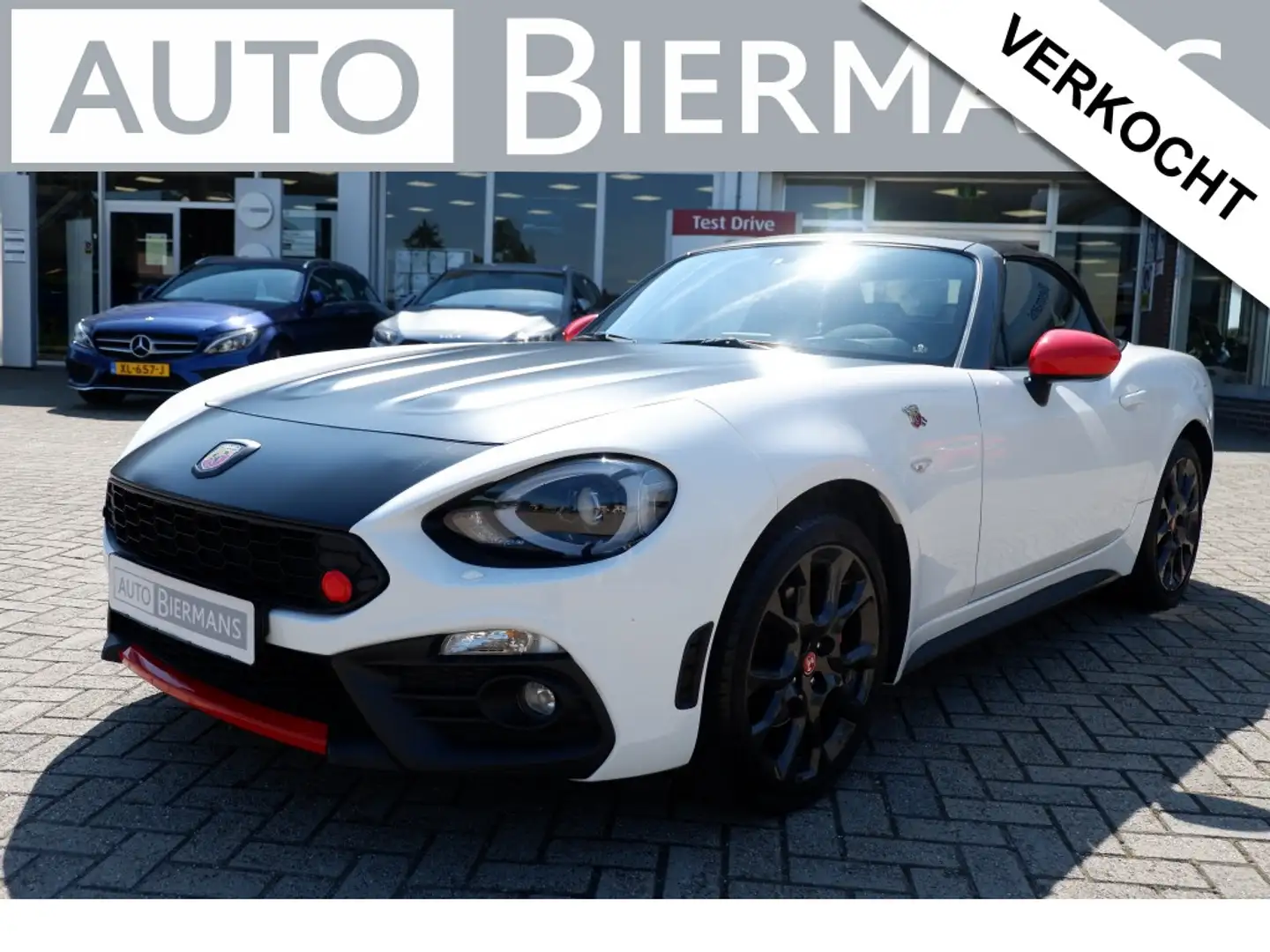 Abarth 124 Spider 1.4 M-Air T Abarth 170 pk Rijklaarprijs incl. gara Blanc - 1
