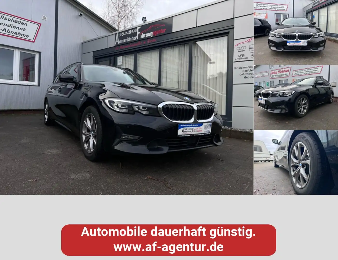 BMW 318 d Touring Aut. Sport Line *Carplay-AHK-LED-17ZOLL* - 1