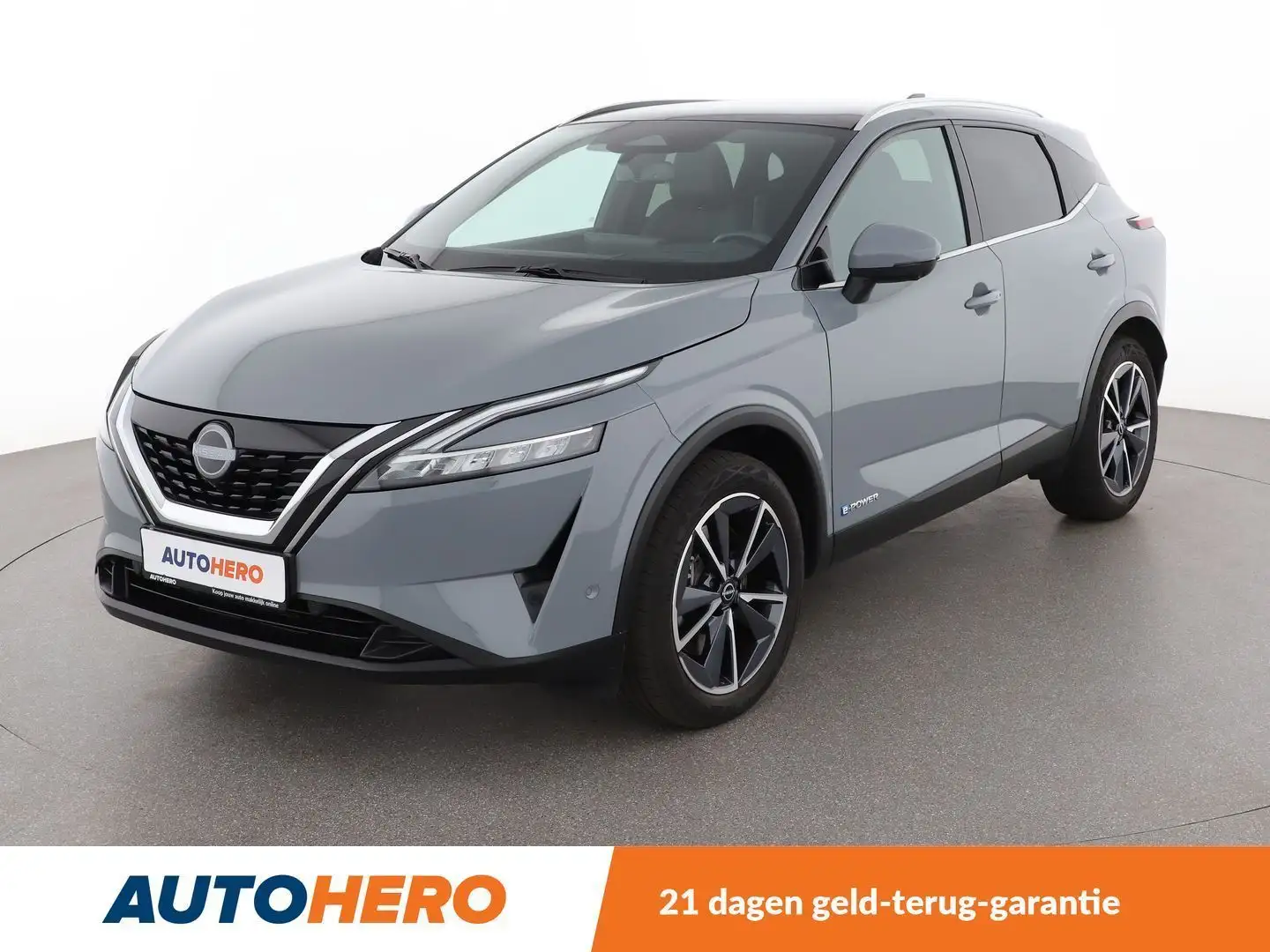 Nissan Qashqai 1.5 VC-T e-POWER Tekna Grijs - 1