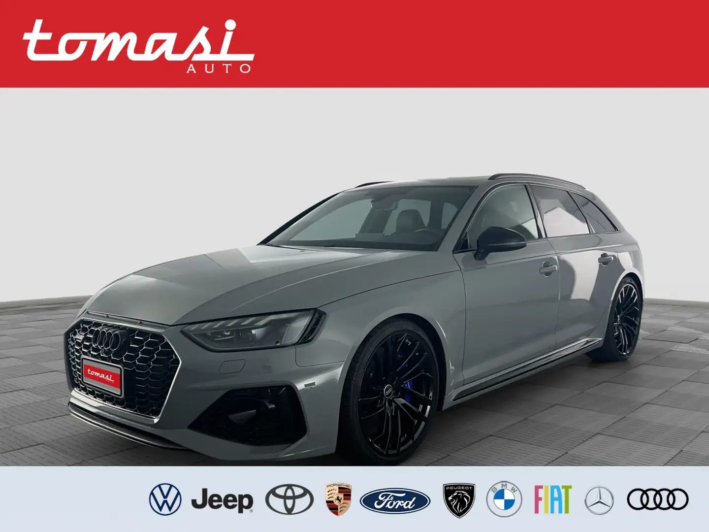 Audi RS4 Avant 4X4 TETTO PANORAMICO APRIBILE,CERCHI 20 Grigio - 1