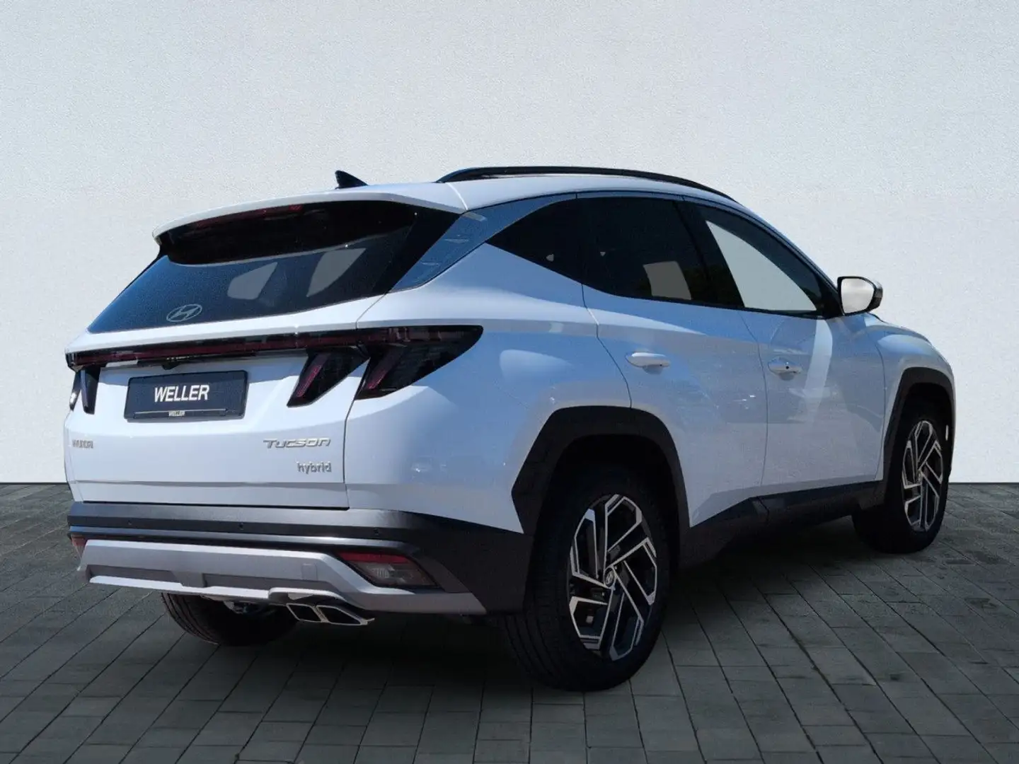 Hyundai TUCSON FL HEV (MY25) 1.6 T-GDi (215 PS) 6-AT 2WD P Weiß - 2