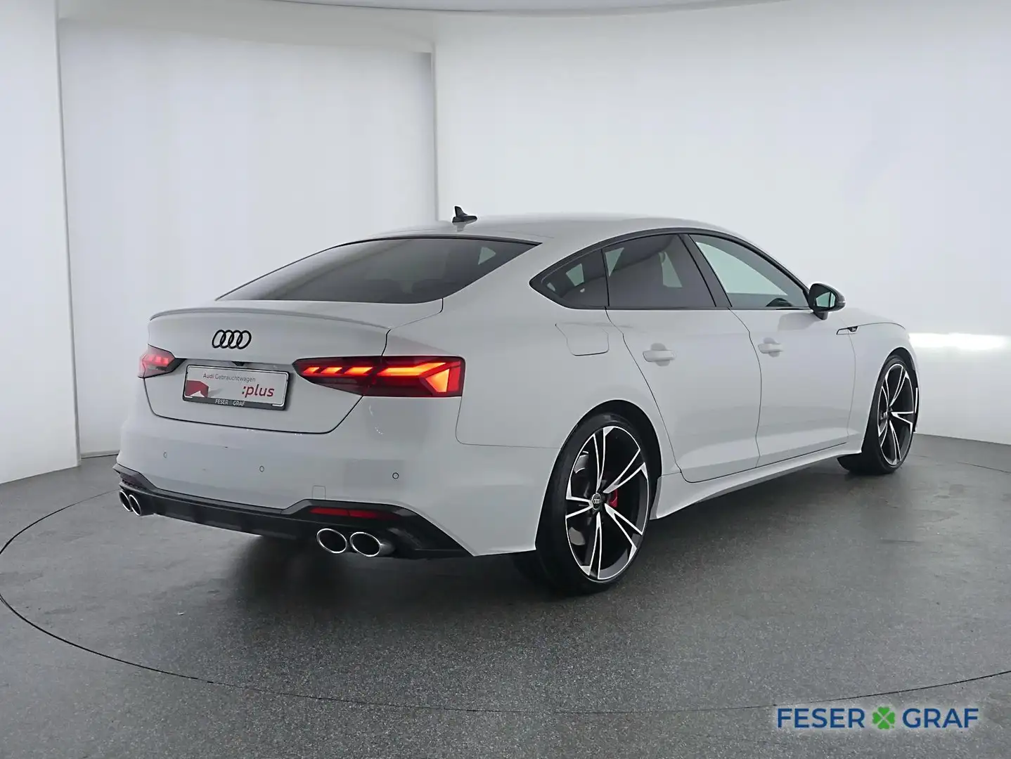 Audi S5 Sportback Vir. Cockpit/Navi/B&O/Kamera/20" Wit - 2