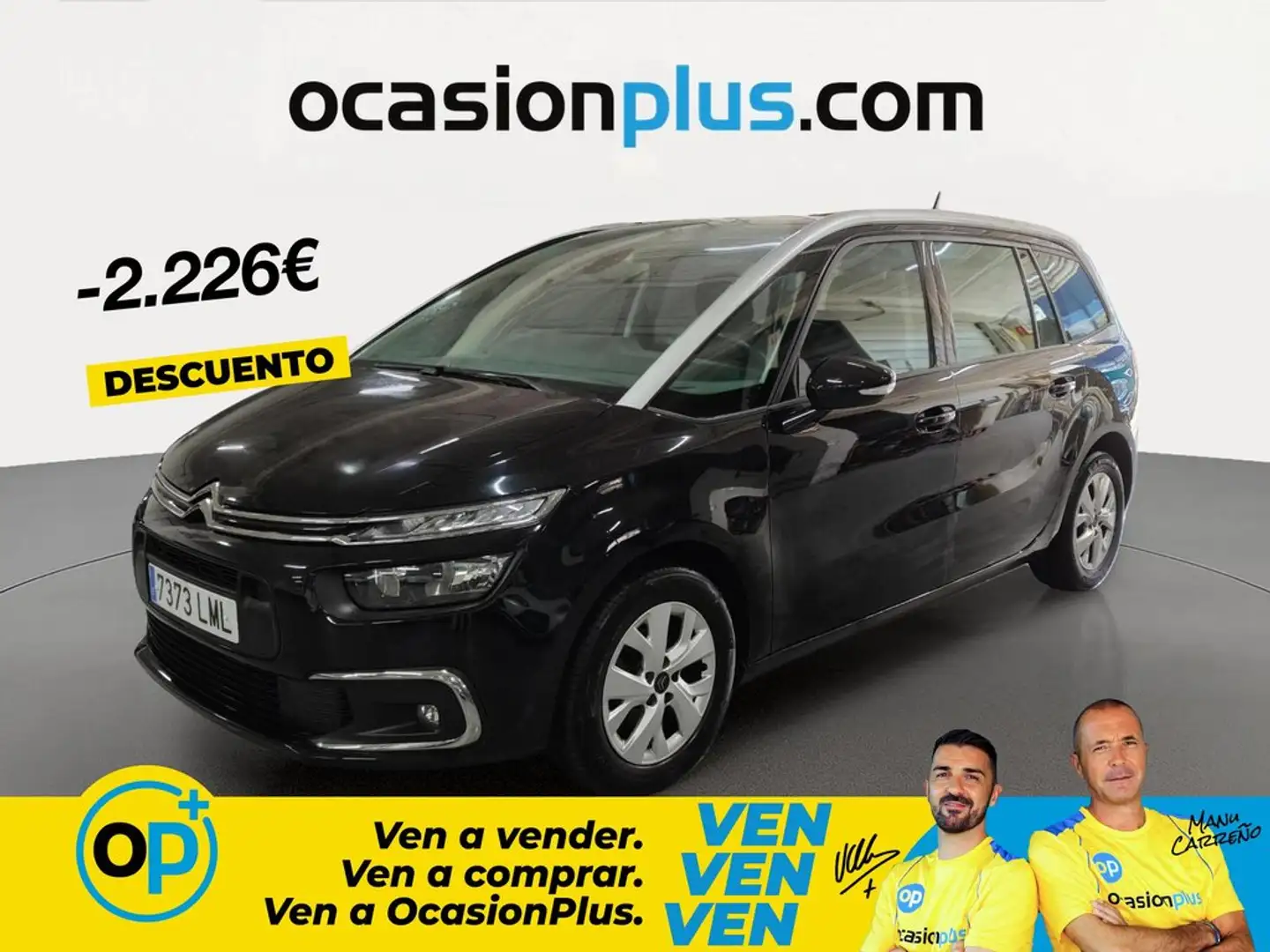 Citroen C4 Grand Spacetourer 1.2 PureTech S&S Feel 130 Negro - 1