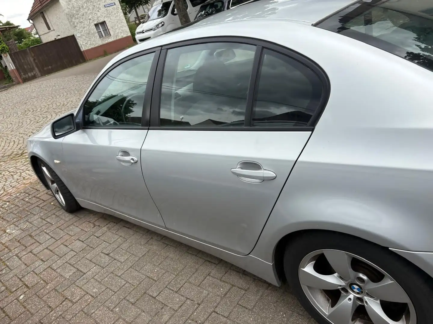 BMW 520 520i Argent - 2