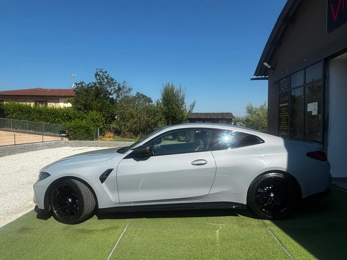 BMW M4 M4 G82 2020 Coupe Coupe 3.0 Competition auto Grijs - 2