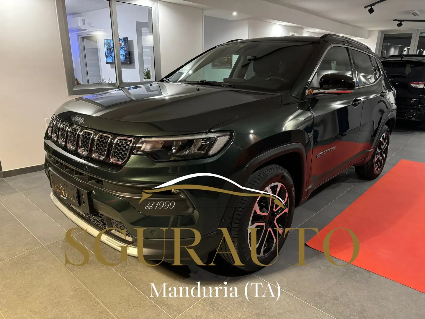 Jeep Compass 1.3 TURBO T4 190 CV PHEV AT6 4XE LIMITED 2021 Verde - 1