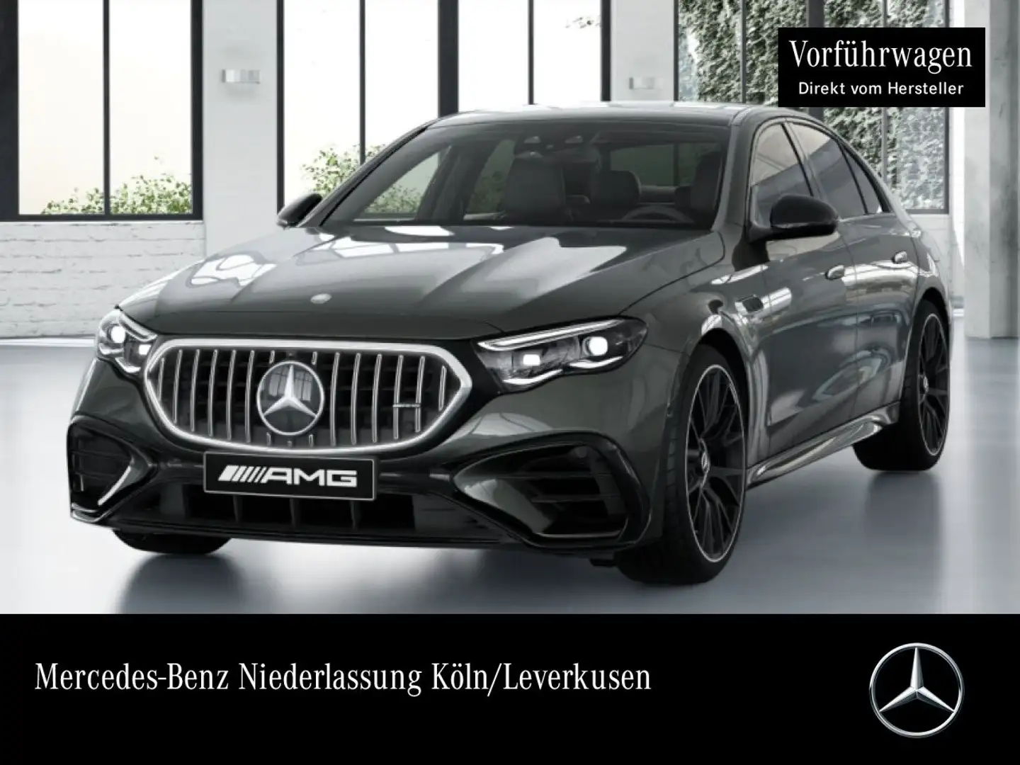 Mercedes-Benz E 53 AMG 4M Hybrid Driversp Fahrass Pano Burmester Grau - 1