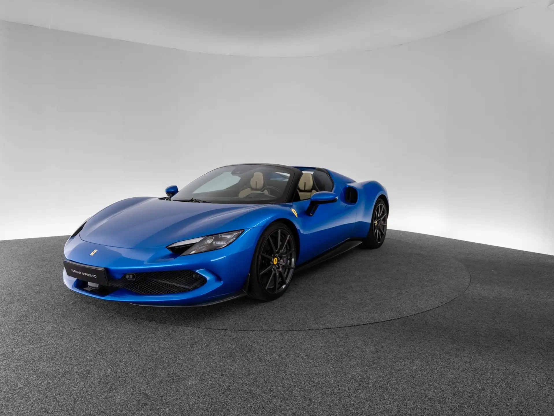 페라리 296 GTS 2024 파랑 사진 1