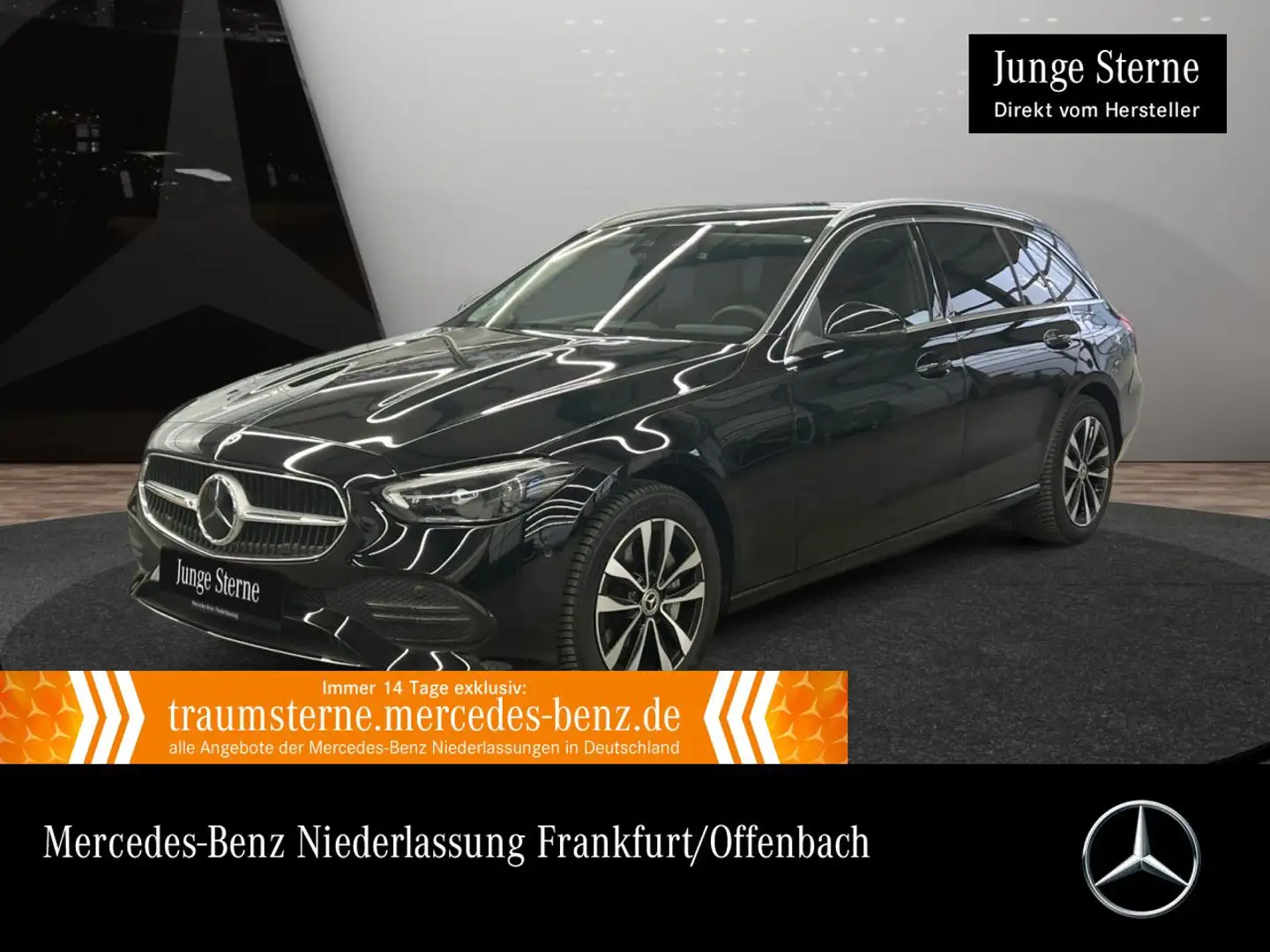 Mercedes-Benz C 300 e T AVANTG+KAMERA+KEYLESS+9G Schwarz - 1