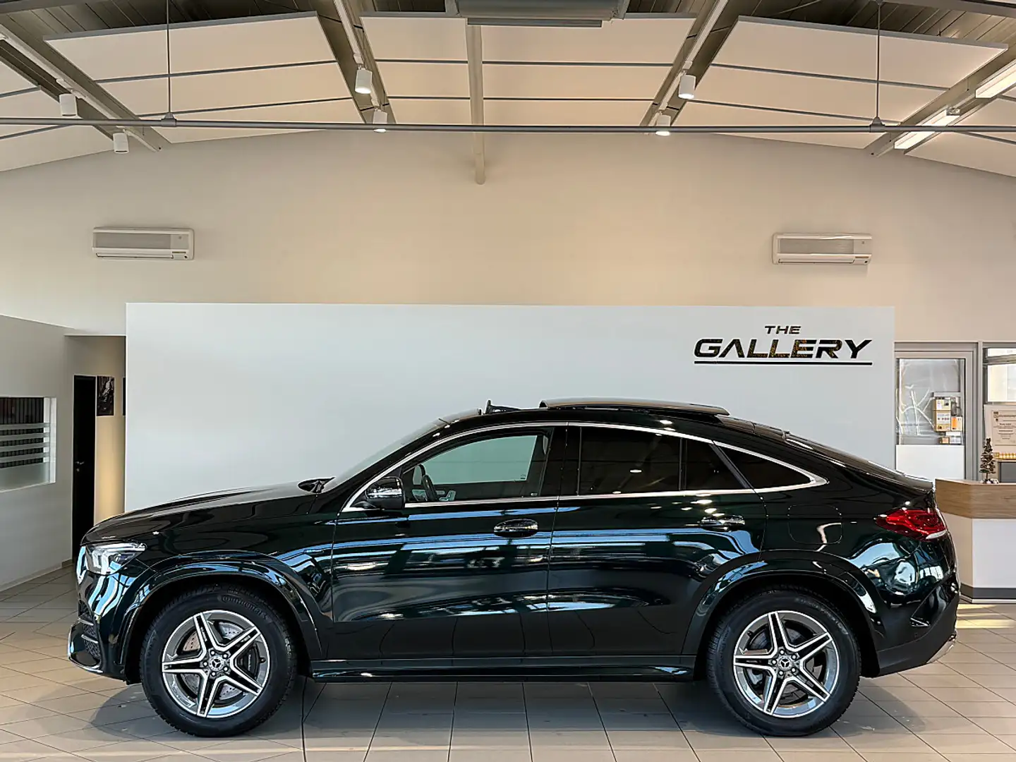 Mercedes-Benz GLE 350 de PHEV Coupé 4MATIC Aut.*AMG-Line*360°*Pano Grün - 1