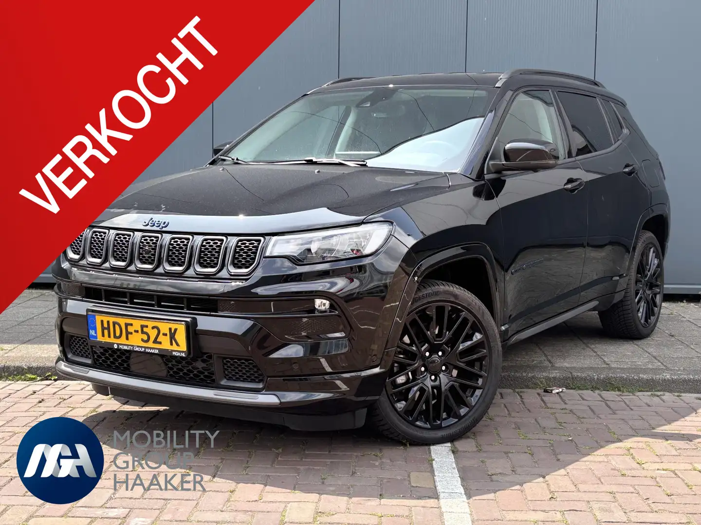 Jeep Compass 1.3T S | PHEV | Carplay | Achteruitrijcamera | Nav Noir - 1