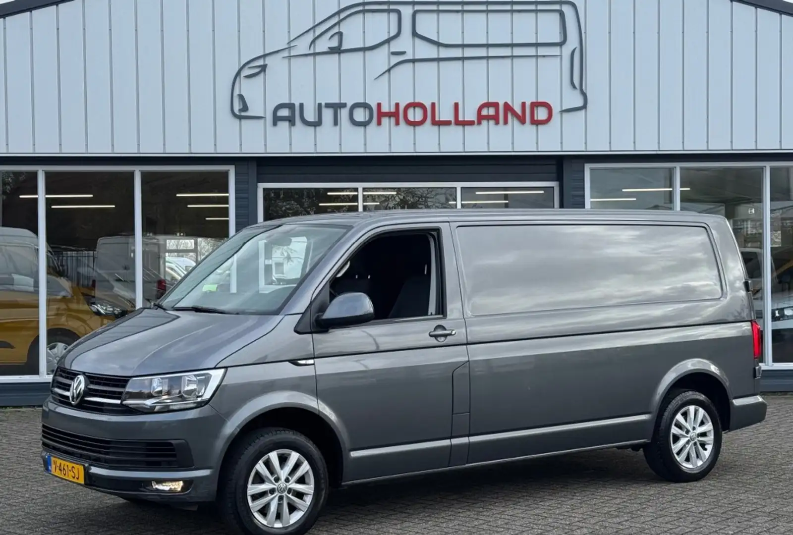 Volkswagen Transporter 2.0 TDI 62KW 84PK L2H1 EURO 6 AIRCO/ CRUISE CONTRO Gris - 1