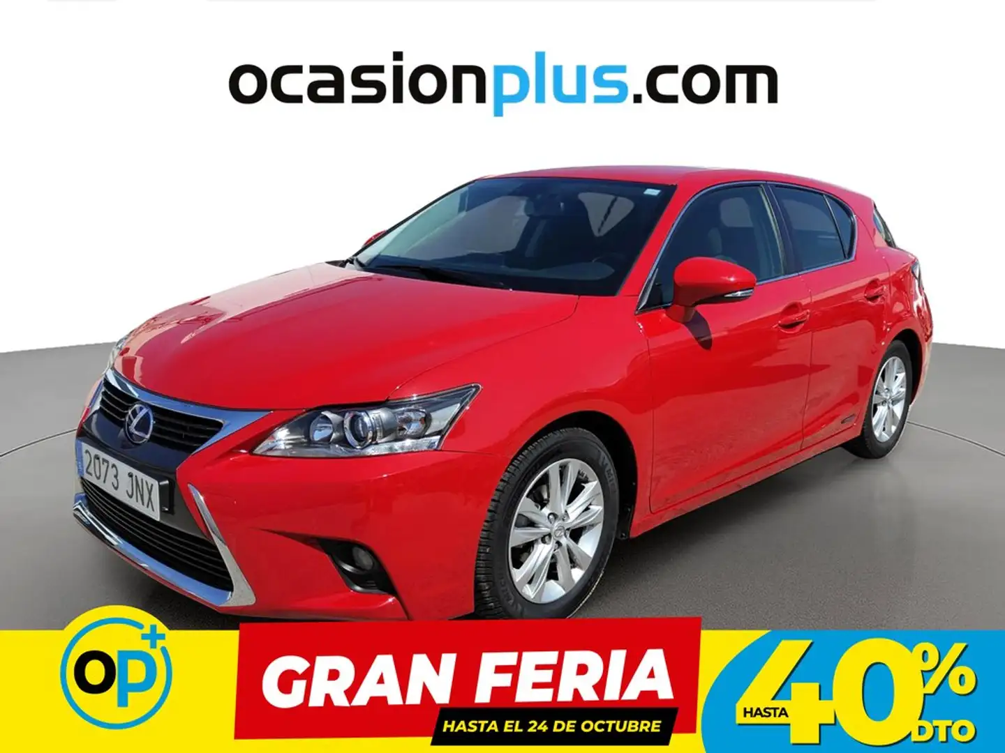 Lexus CT 200h Executive Rojo - 1