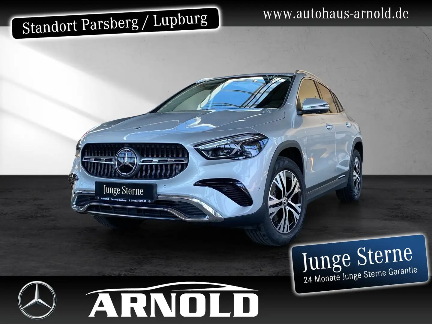 Mercedes-Benz GLA 250 GLA 250 4M Progressive 360° Fahrass-P. Standh. Silber - 1