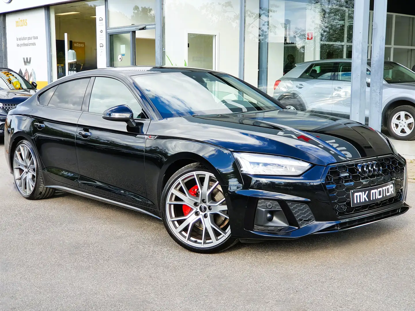 Audi A5 🟩2.O TDi QUATTRO 204CV / S-LINE Zwart - 2