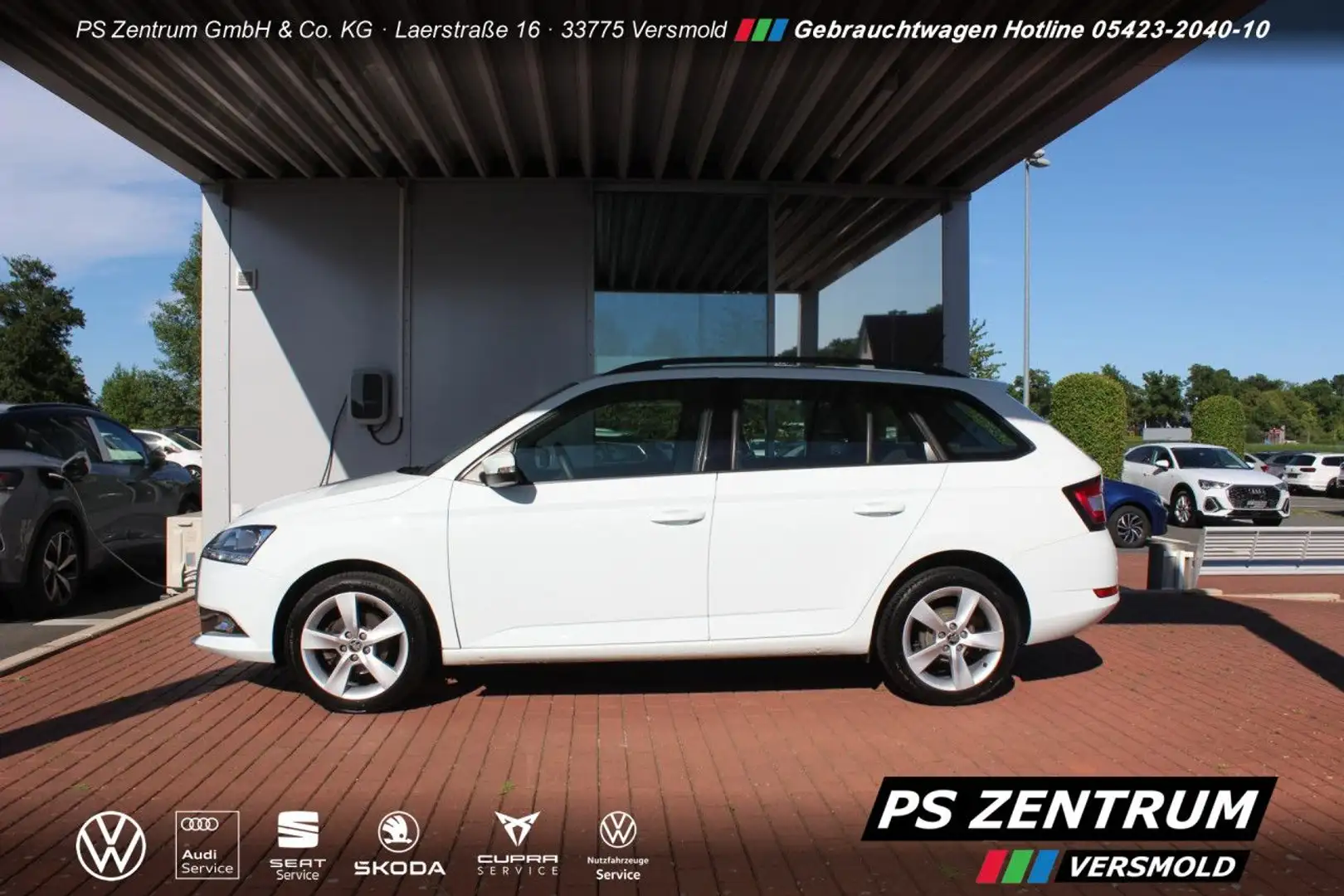 Skoda Fabia Combi 1.0 MPI Cool Plus Klima PDC Bluetooth Weiß - 2