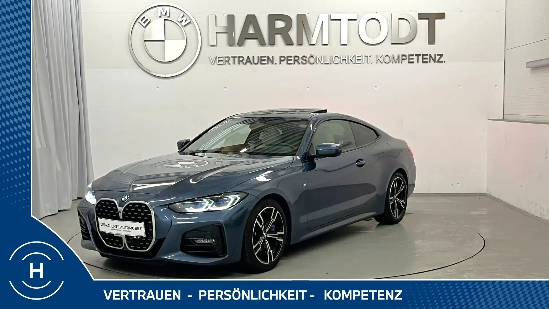 BMW 420 i *M-Sport / Schiebedach / Harman Kardon* Blau - 1