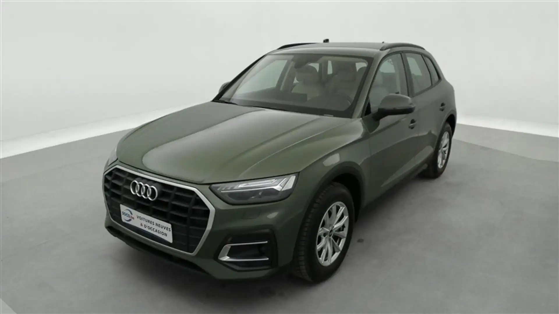 Audi Q5 35 TDi 163Cv S-Tronic NAVI / CUIR / FULL LED Verde - 1