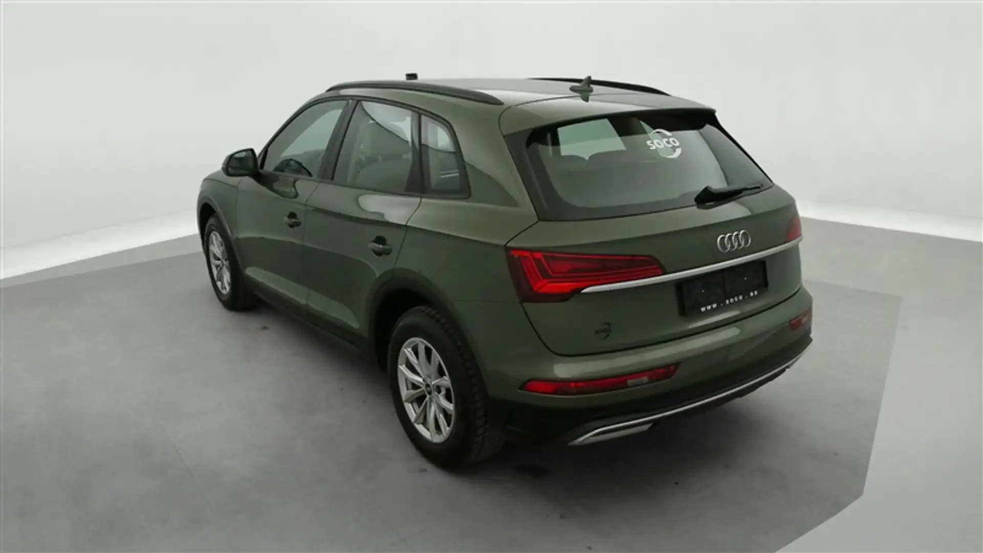 Audi Q5 35 TDi 163Cv S-Tronic NAVI / CUIR / FULL LED Vert - 2
