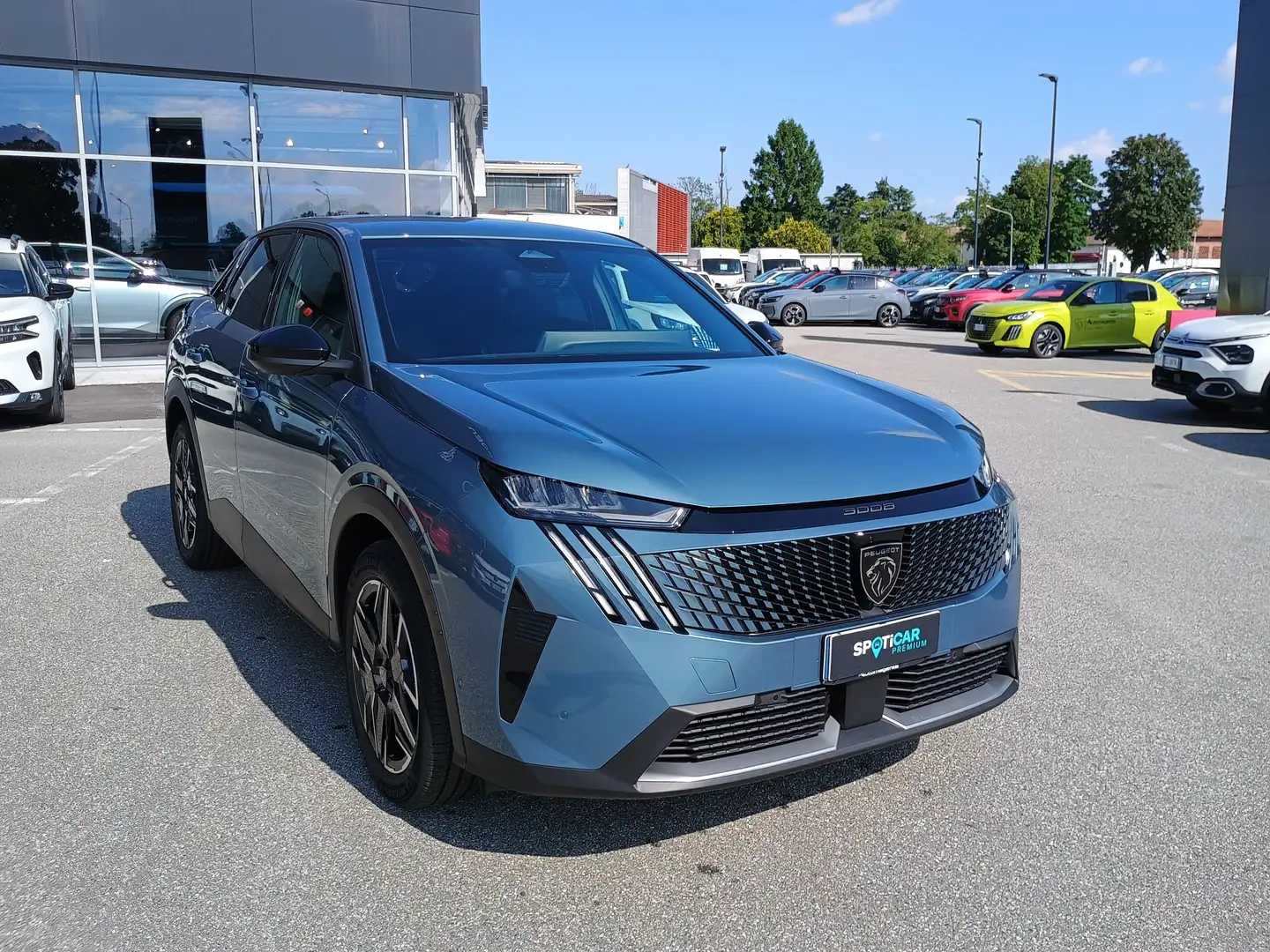 Peugeot 3008 1.2 Hybrid 145cv DCT6 ALLURE + INTERNI PELLE KM0 Blu/Azzurro - 1