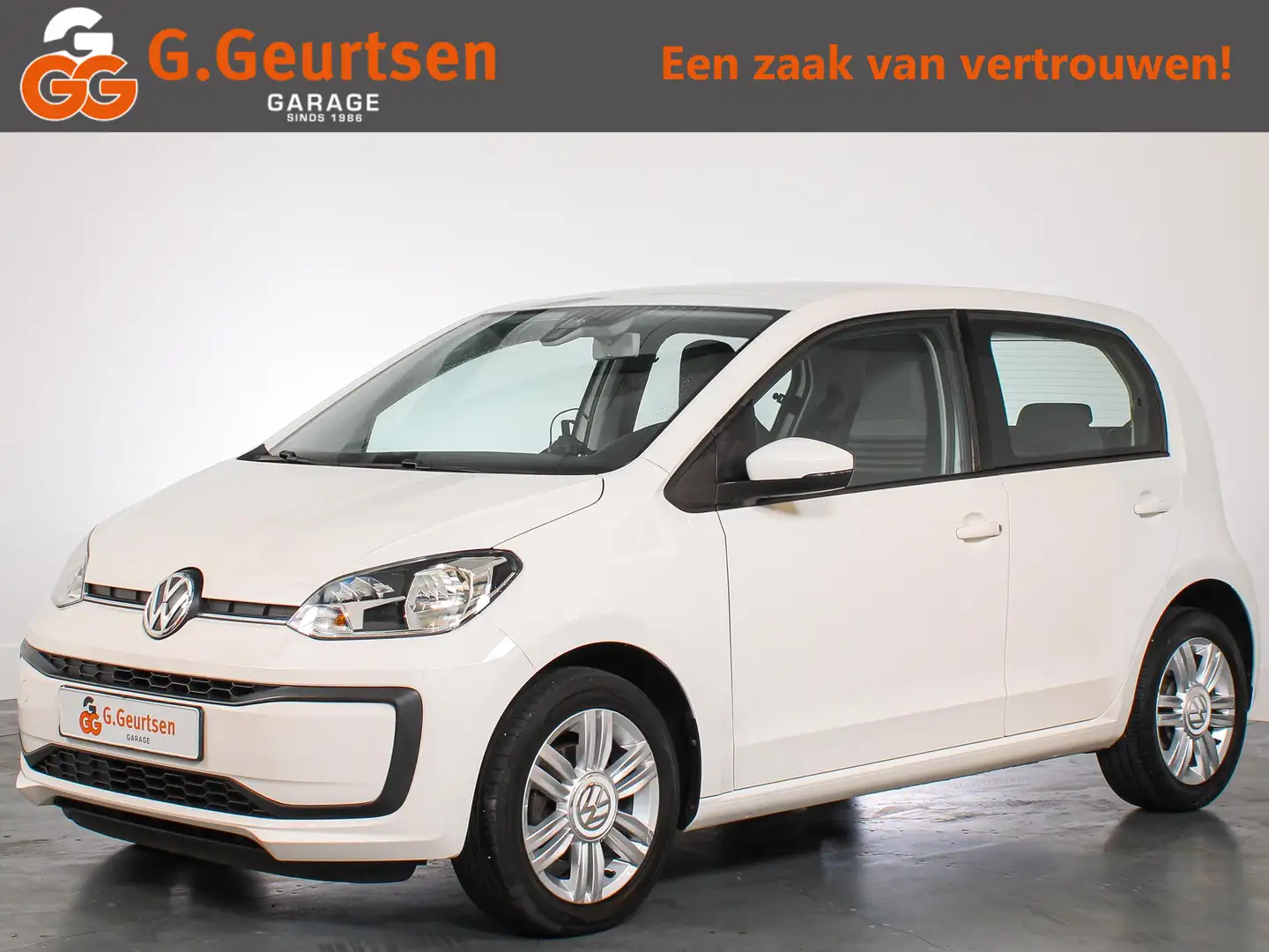 Volkswagen up! 1.0 BMT move up! Executive, Airco, Bluetooth, radi Wit - 1