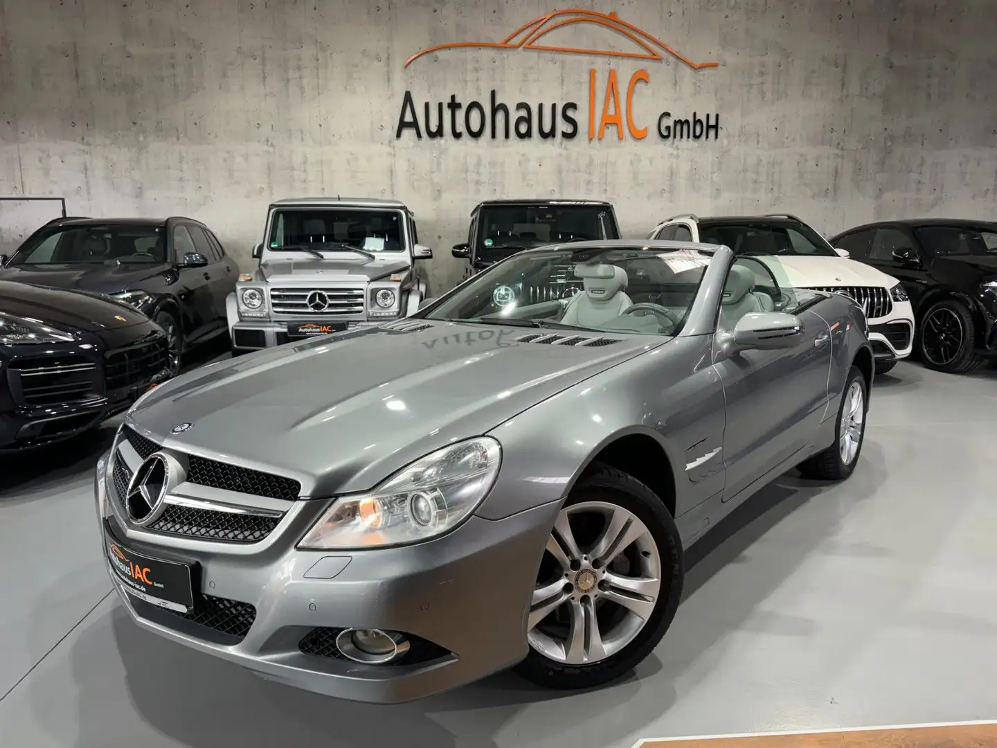 Mercedes-Benz SL 350 /BI-XENON/AIRSCARF/2.HAND/NAVI/MEMORY/PDC Silber - 1