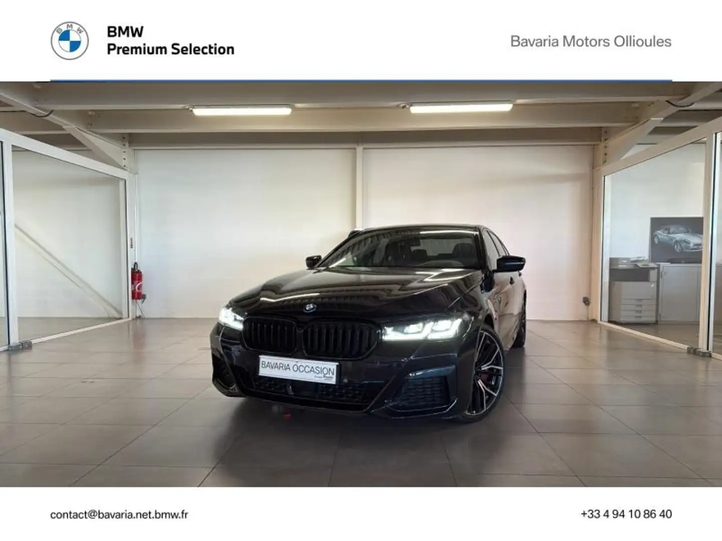 BMW 545 545eA xDrive 394ch M Sport Steptronic Noir - 1