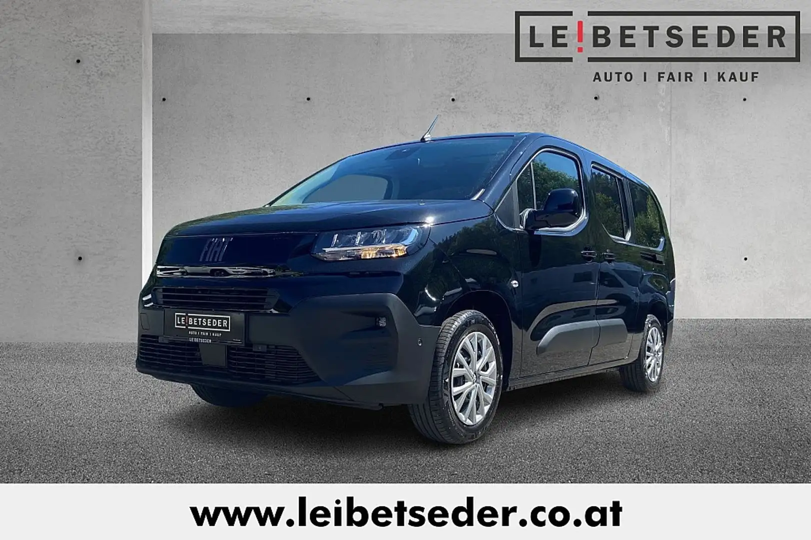 Fiat Doblo XL BlueHDi 130 S&S 6-Gang-Manuell Noir - 1
