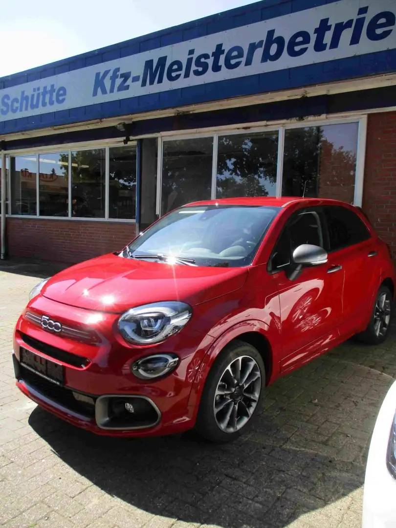 Fiat 500X X 1.5 Mild-Hybrid DCT AT Sport 4x2, Alu18, (EURO 6 Rojo - 1
