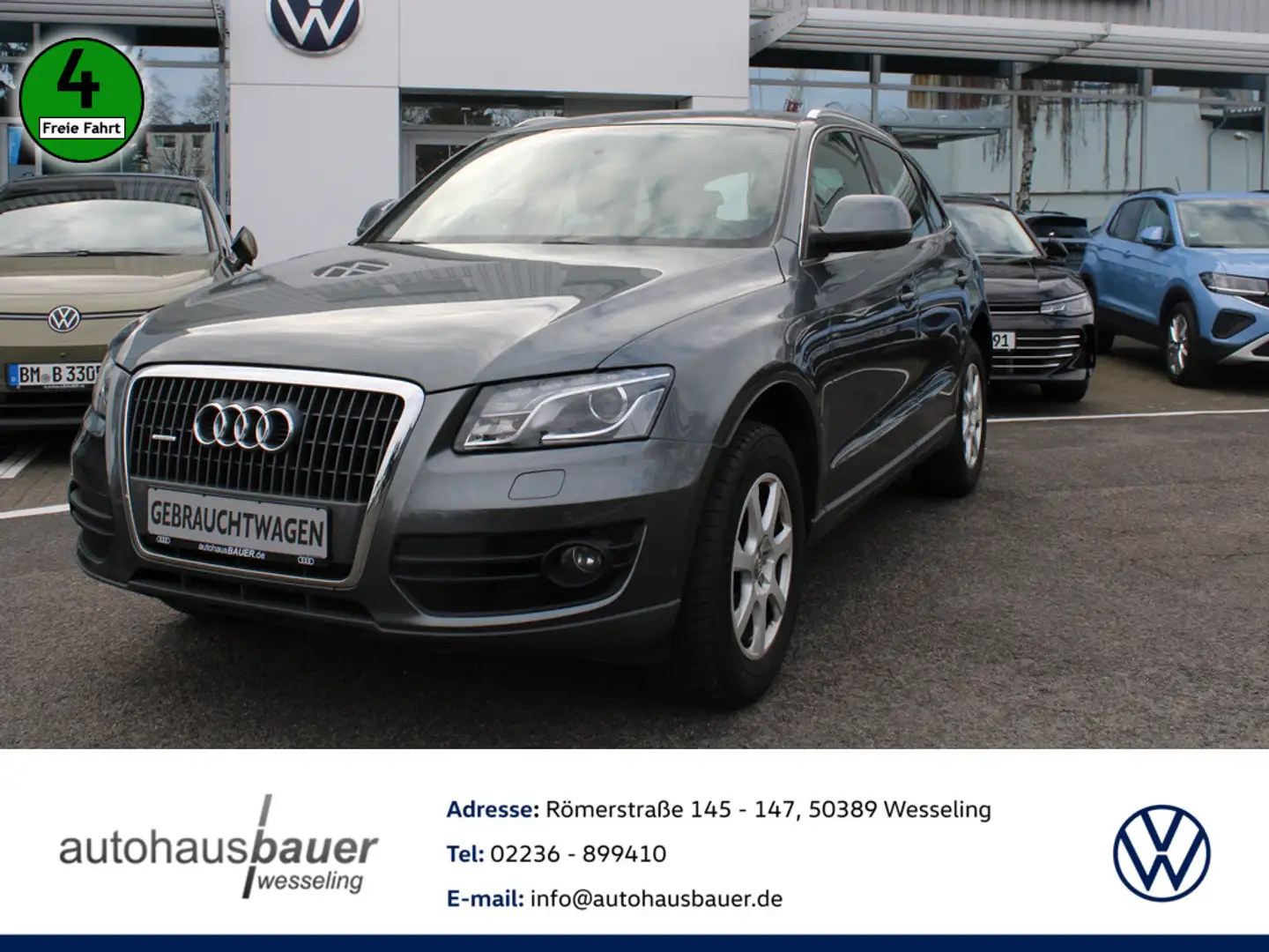 Audi Q5 2.0 TDI quattro *Gewerbe/Export,XenonLED,MMI,SHZ* Grau - 1