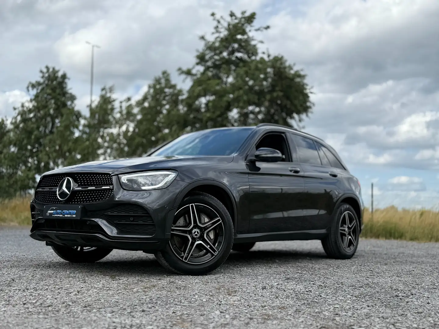 Mercedes-Benz GLC 200 AMG 4Matic panoramisch open dak sfeerverlichting - 1