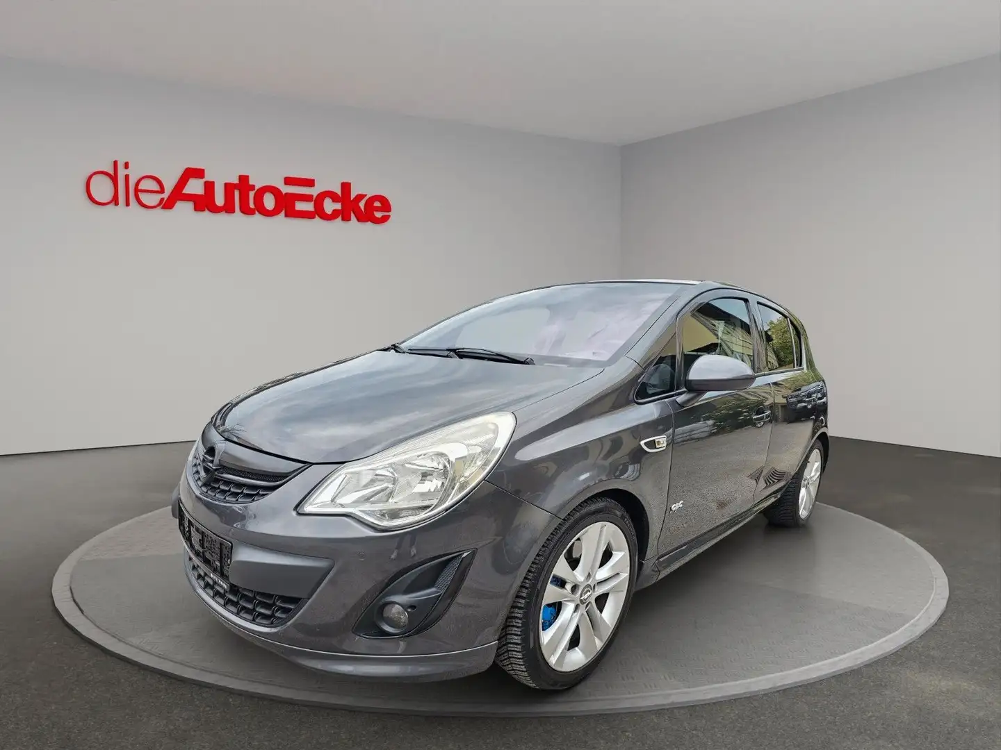 Opel Corsa D 1.6 OPC Line Navi Gris - 1