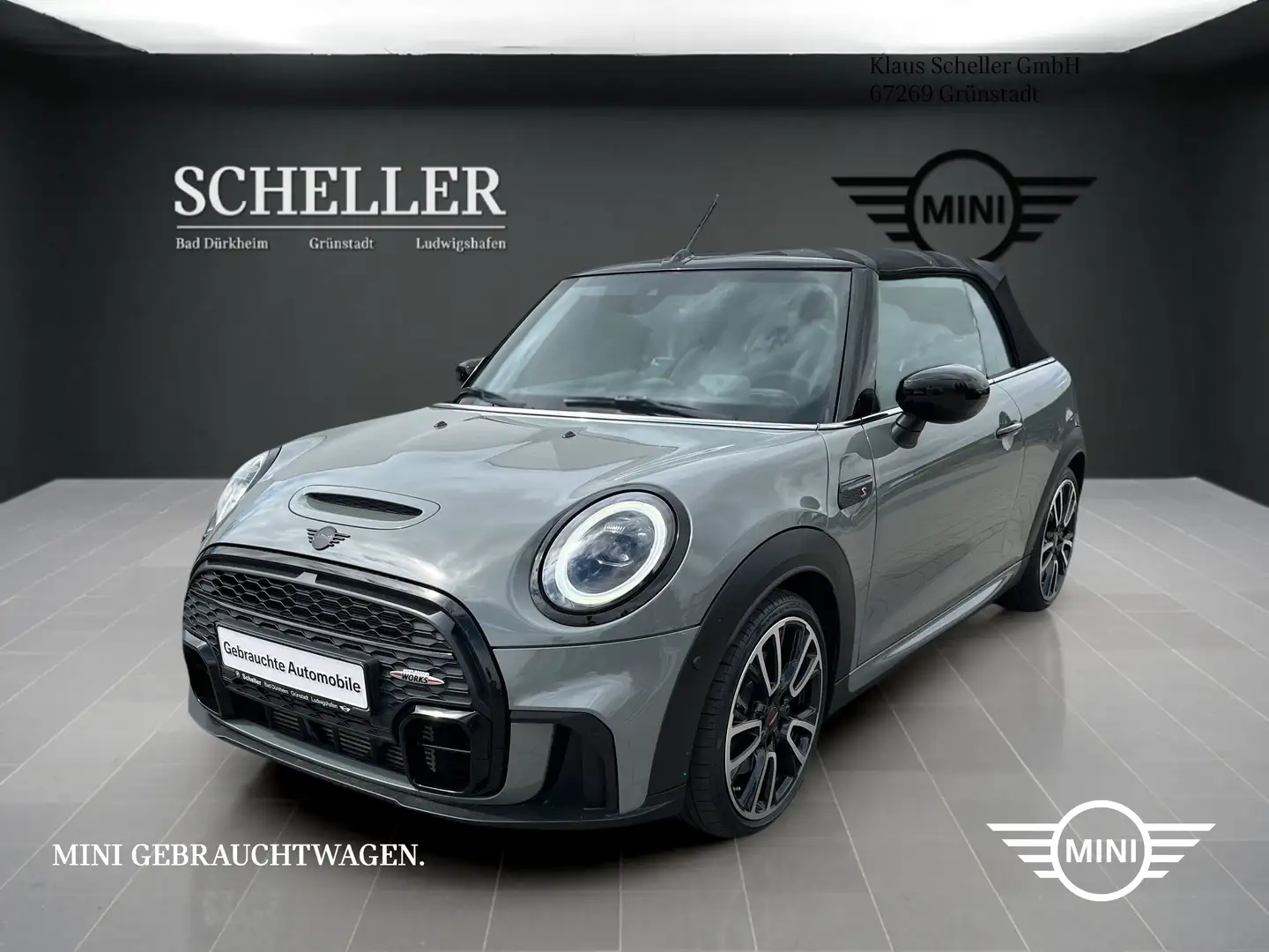 MINI Cooper S Cabrio Cooper S Head-Up DAB LED RFK Navi Komfortzg. Gris - 1